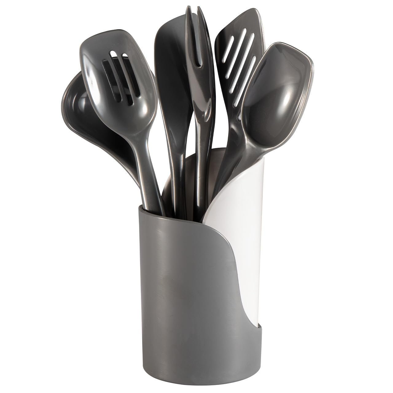 Hutzler 7-teiliges Mini Melamin Kochutensilien und Aufbewahrung Topf Set - Bild 13 von 17