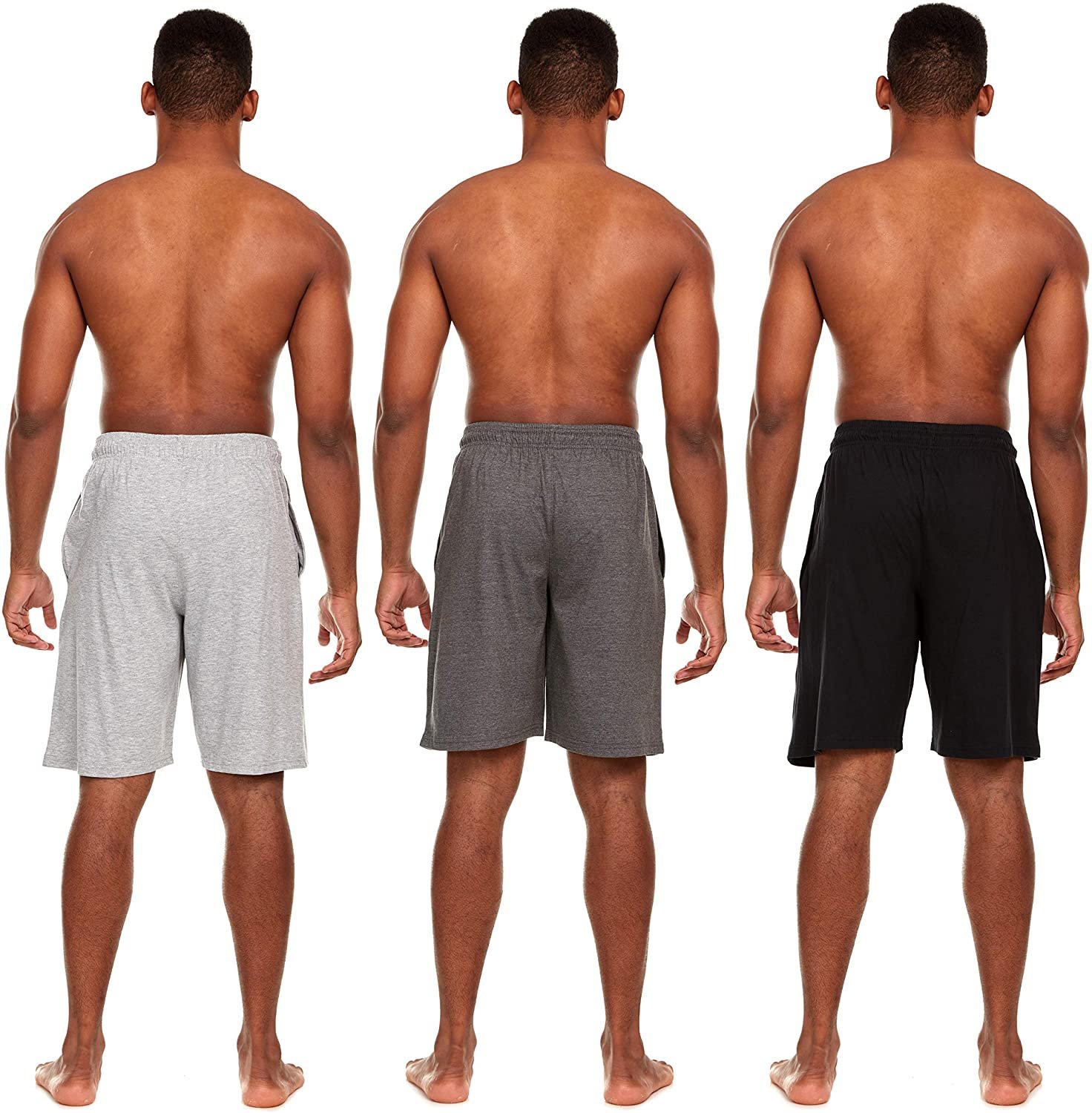 mens sleep shorts with pockets