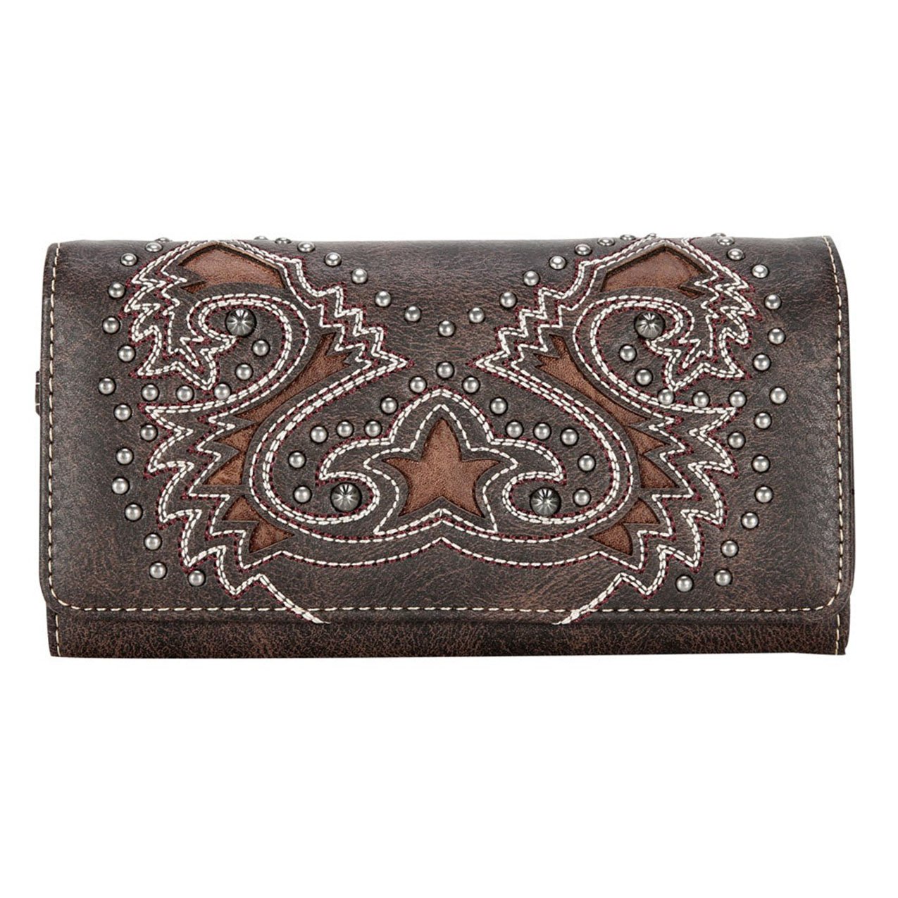 Montana West Womens Wallet Clutch Secretary Wallets Credit Card Coin Bill Try... - Bild 13 von 29