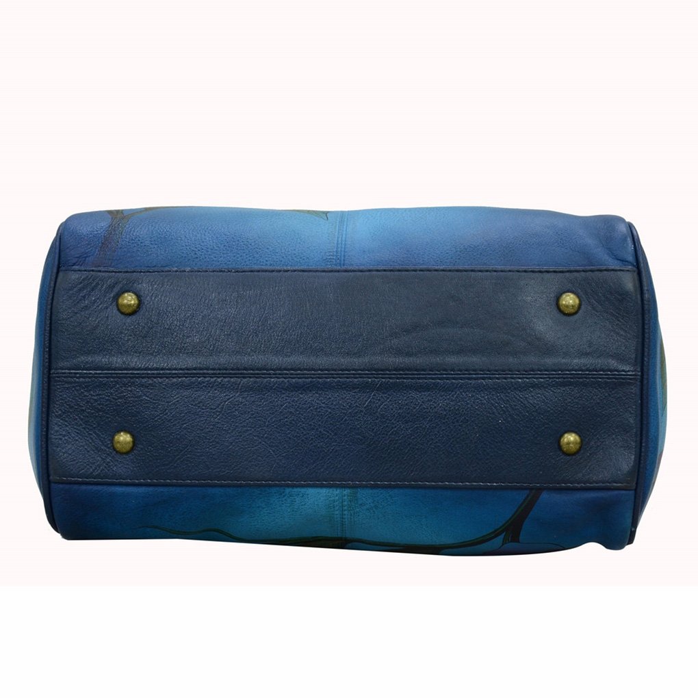 Anna by Anuschka Women's Satchel Zip Around Doctors Handbag LNWT - Picture 4 of 13