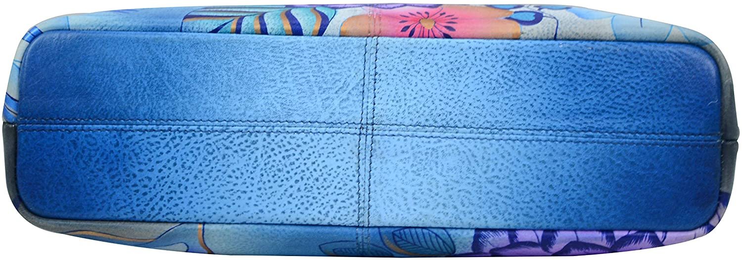 Anna by Anuschka Small Satchel w Cross Body Strap - Picture 12 of 13