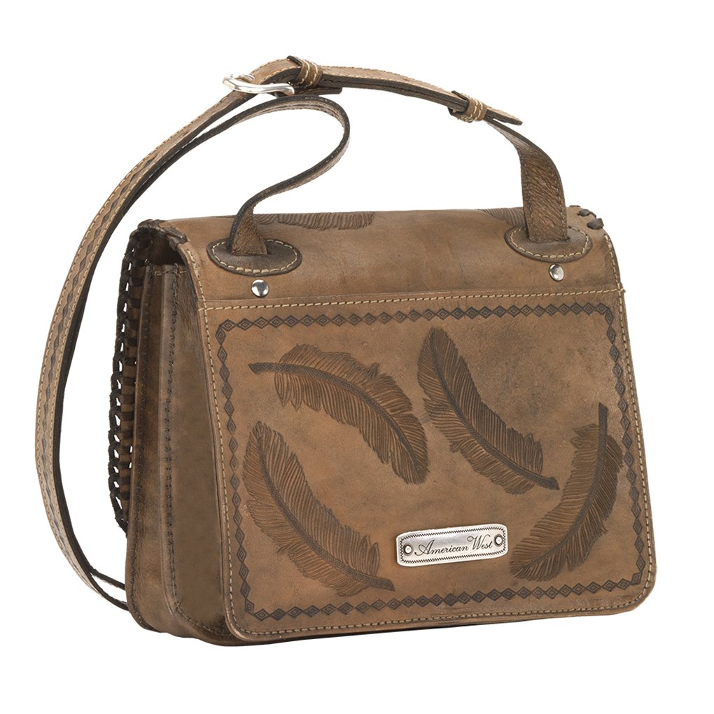 american leather crossbody