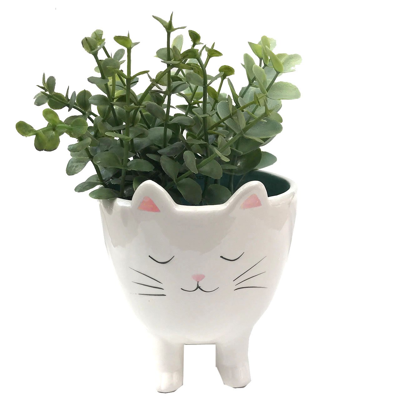 Planter for Succulent Plant Ceramic Plant Pots Indoor, Novelty Planters for... - Picture 23 of 24