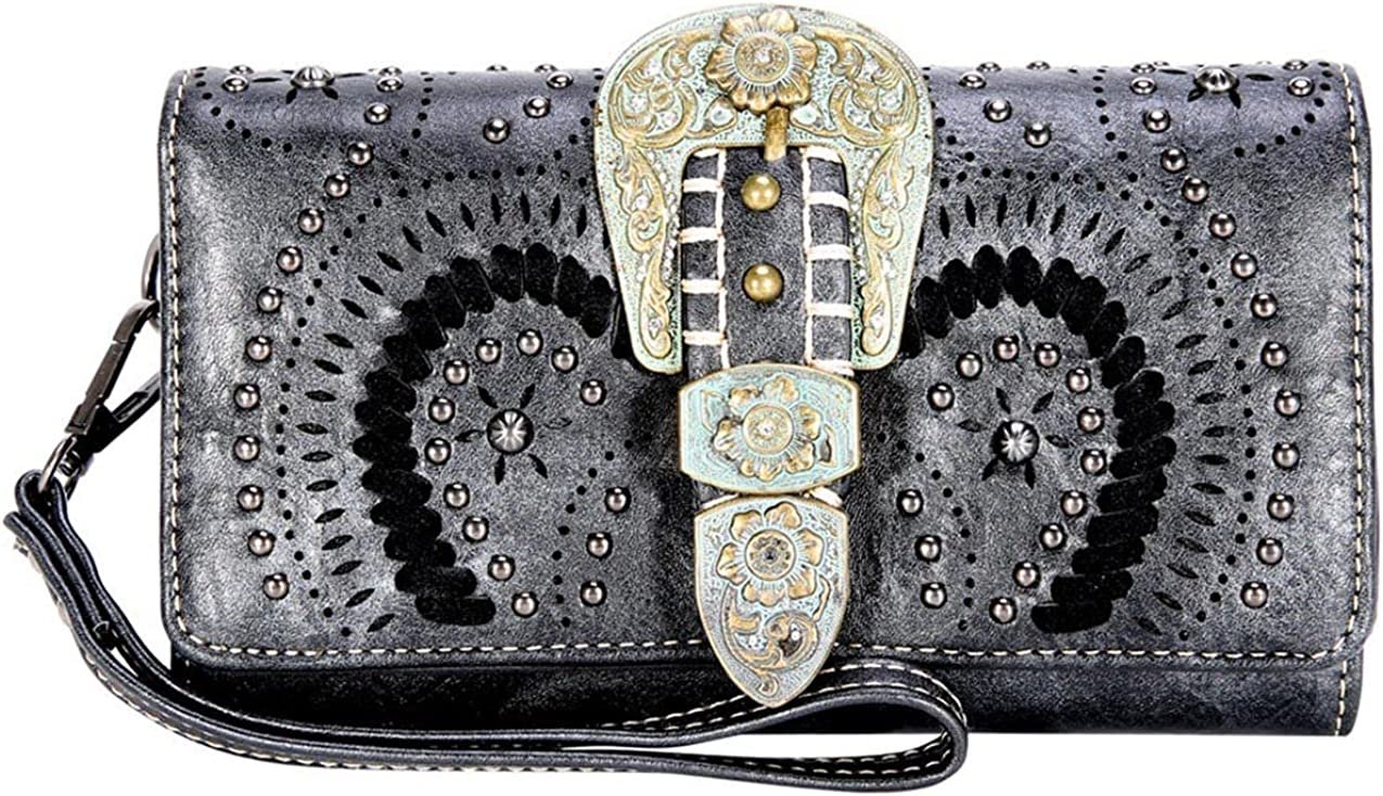 Montana West Womens Wallet Clutch Secretary Wallets Credit Card Coin Bill Try... - Bild 4 von 29