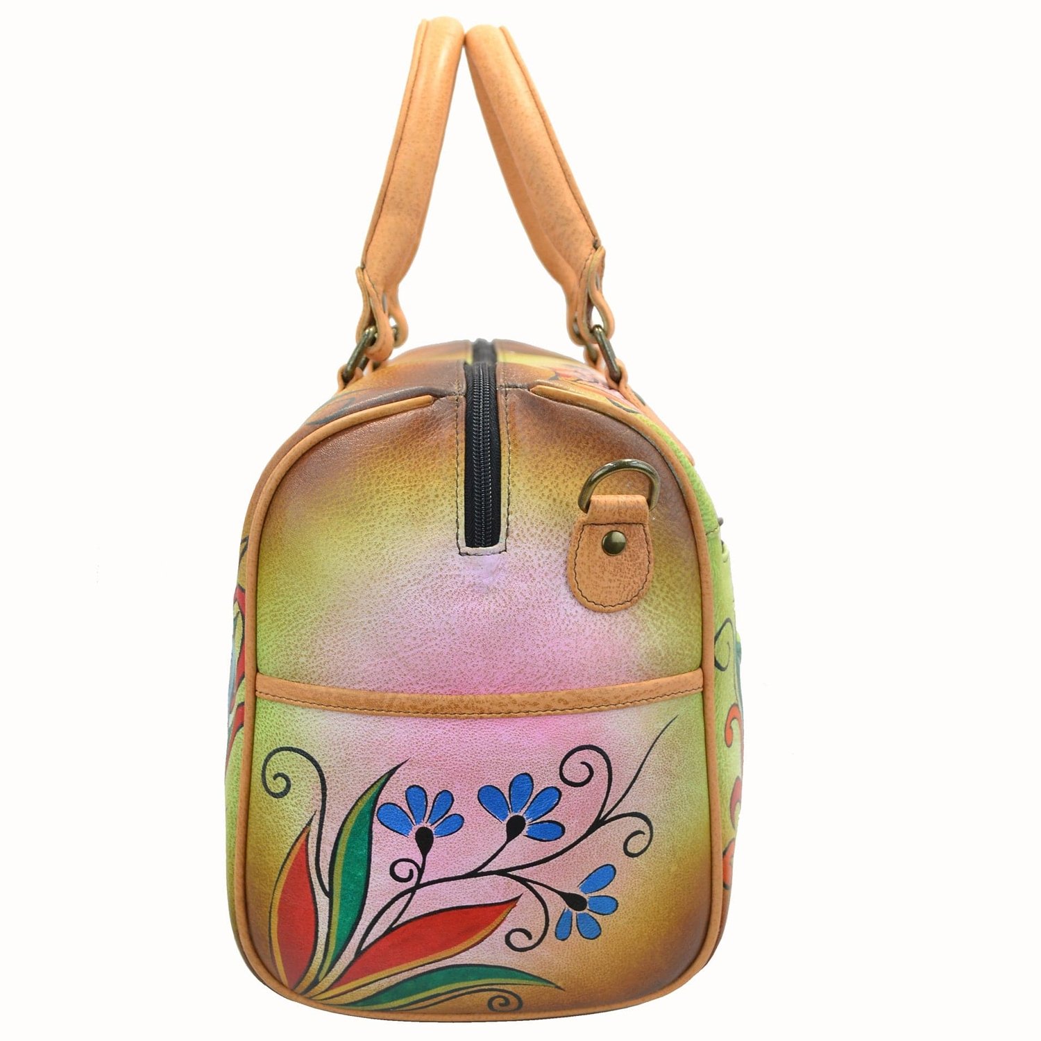 Anna by Anuschka Women's Satchel Zip Around Doctors Handbag LNWT - Picture 11 of 13