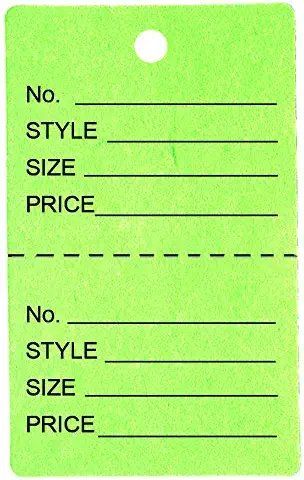 "Etiquetas de precio/recibo sin ensardar 1000 unidades con trozo de fácil desgarro 1 1/4"" x 1 7/8""" - Imagen 6 de 10