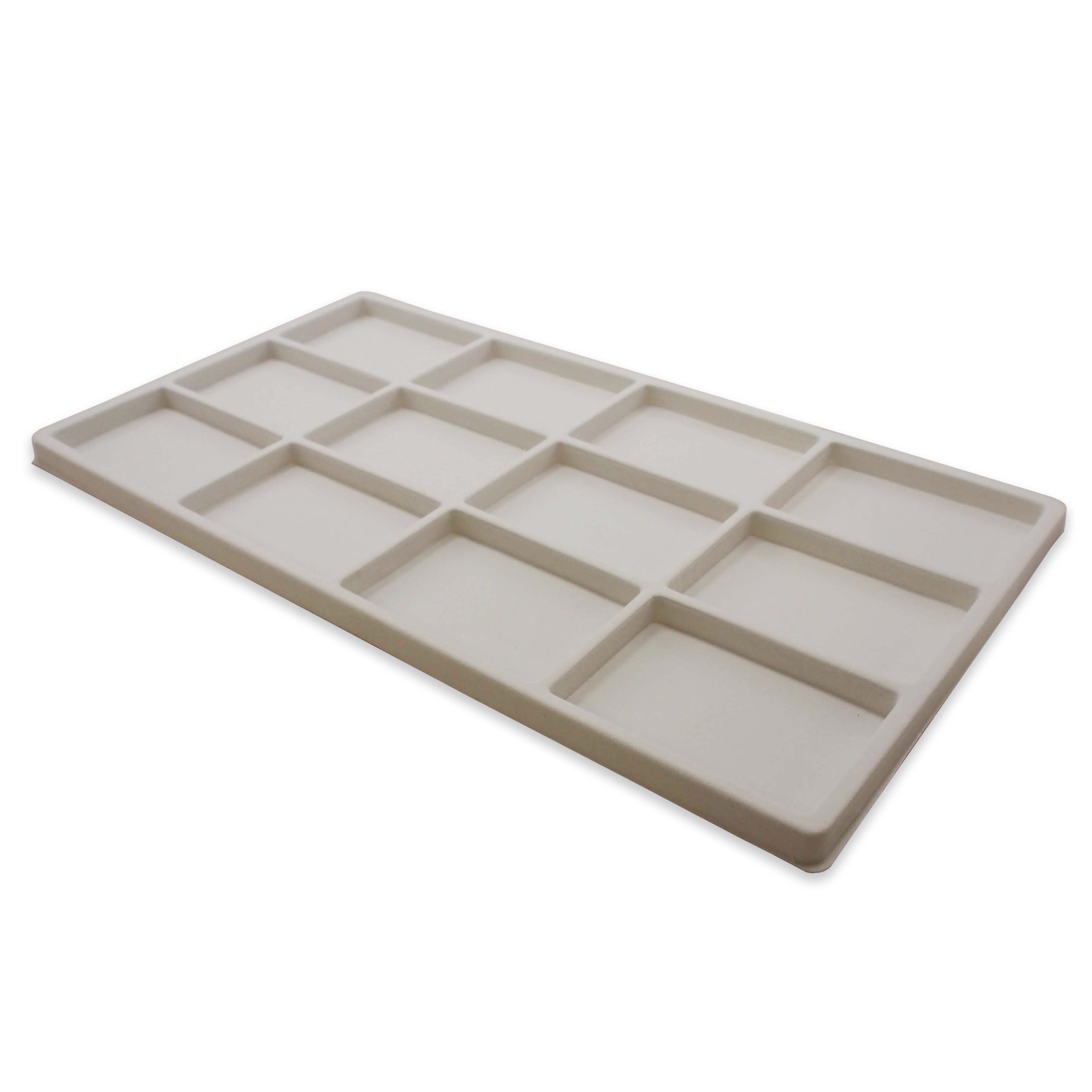 N'icePackaging - 12 Steckplätze (3 1/4" x 2 3/8") beflockte Lagerfacheinsätze - für... - Bild 23 von 25