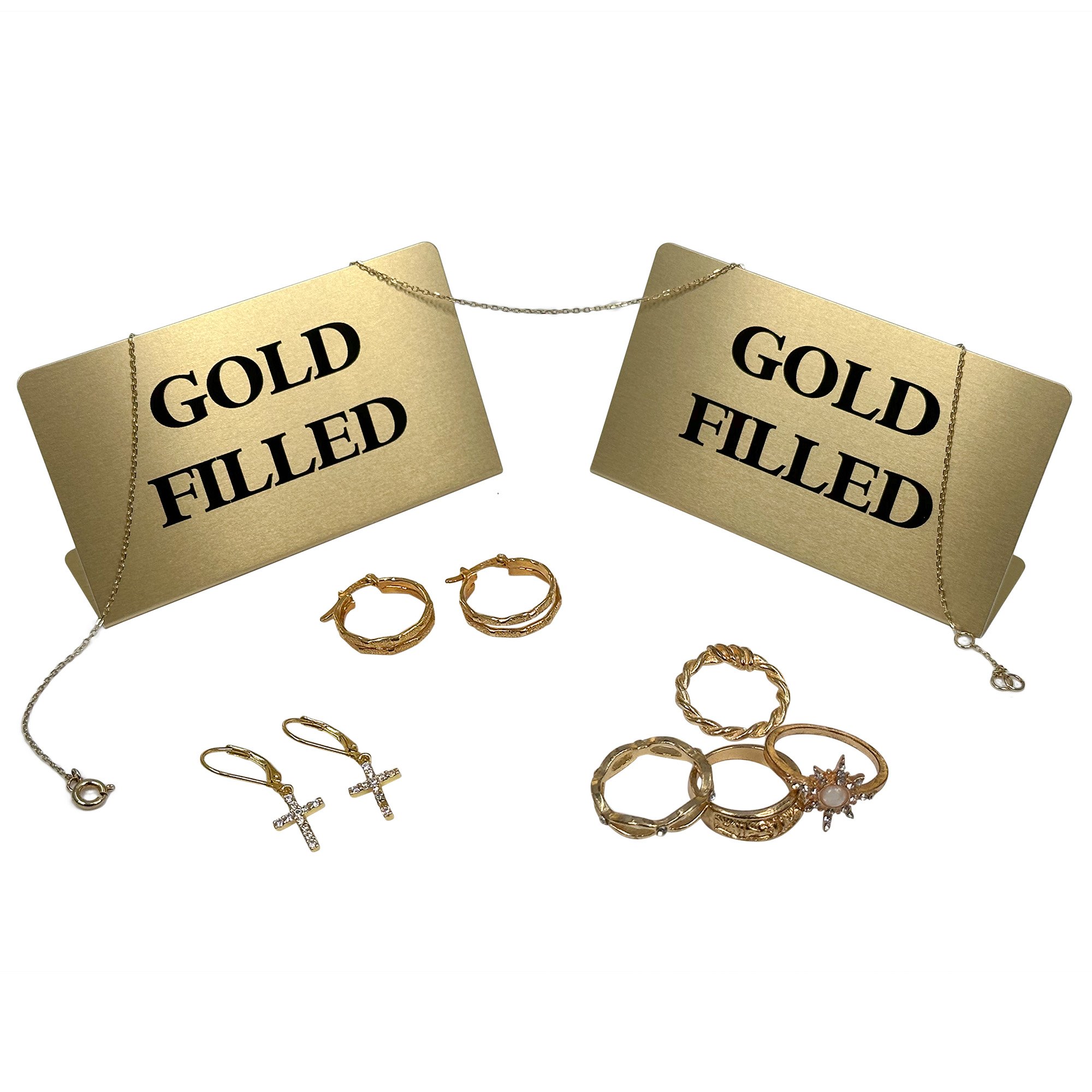 CuteBox Company Metallschild für Schmuck, Einzelhandel, Vitrinen und mehr. - Bild 22 von 36