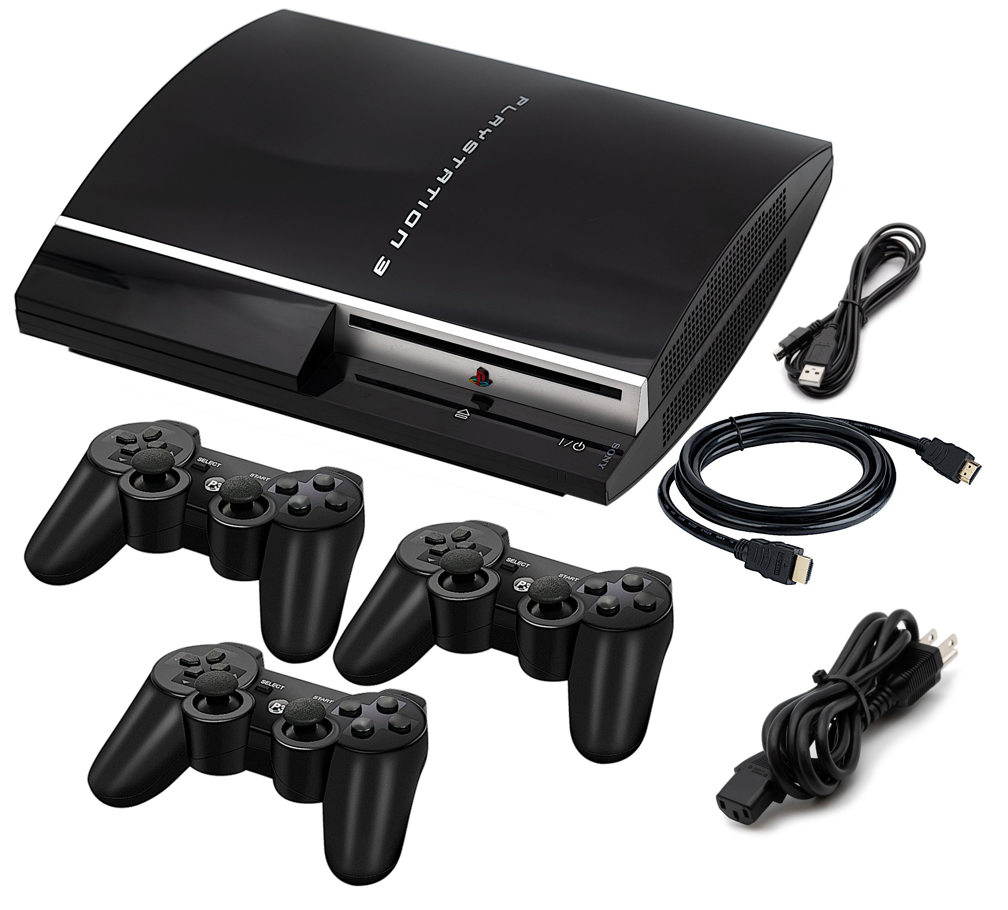 Sony Playstation 3 80GB Game System BluRay HDMI Console