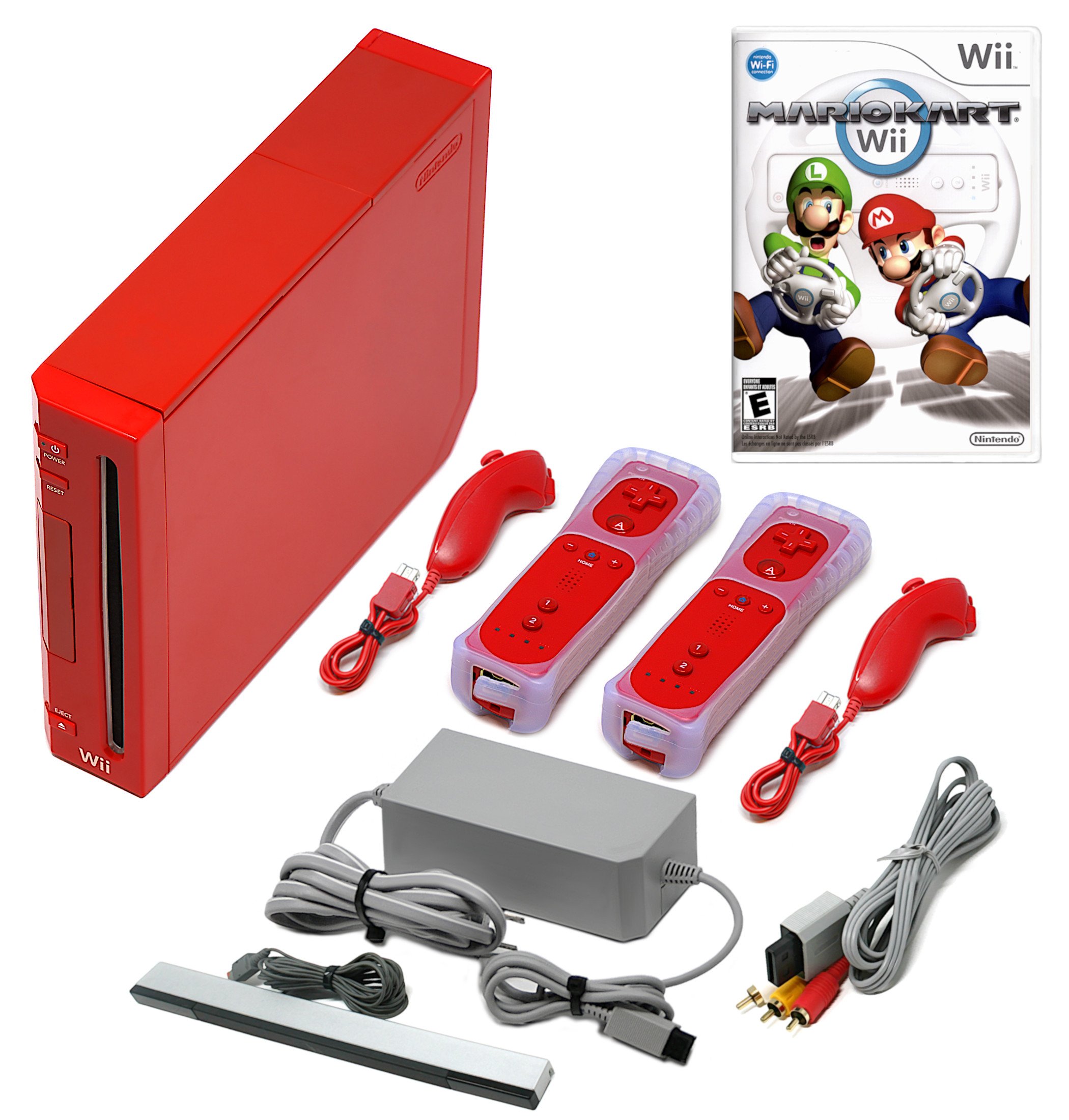 Console Wii Rossa + Telecomandi Voomwa + 1 anno di garanzia + Venditore USA - Foto 11 di 17