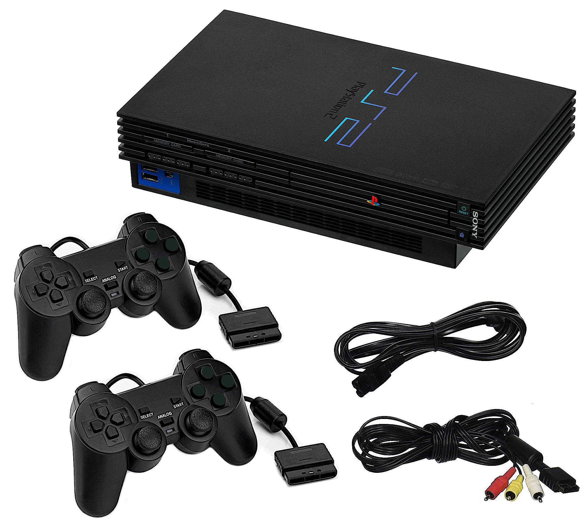 Guaranteed PlayStation 2 Game Console + Pick Your Bundle + USA Shipping