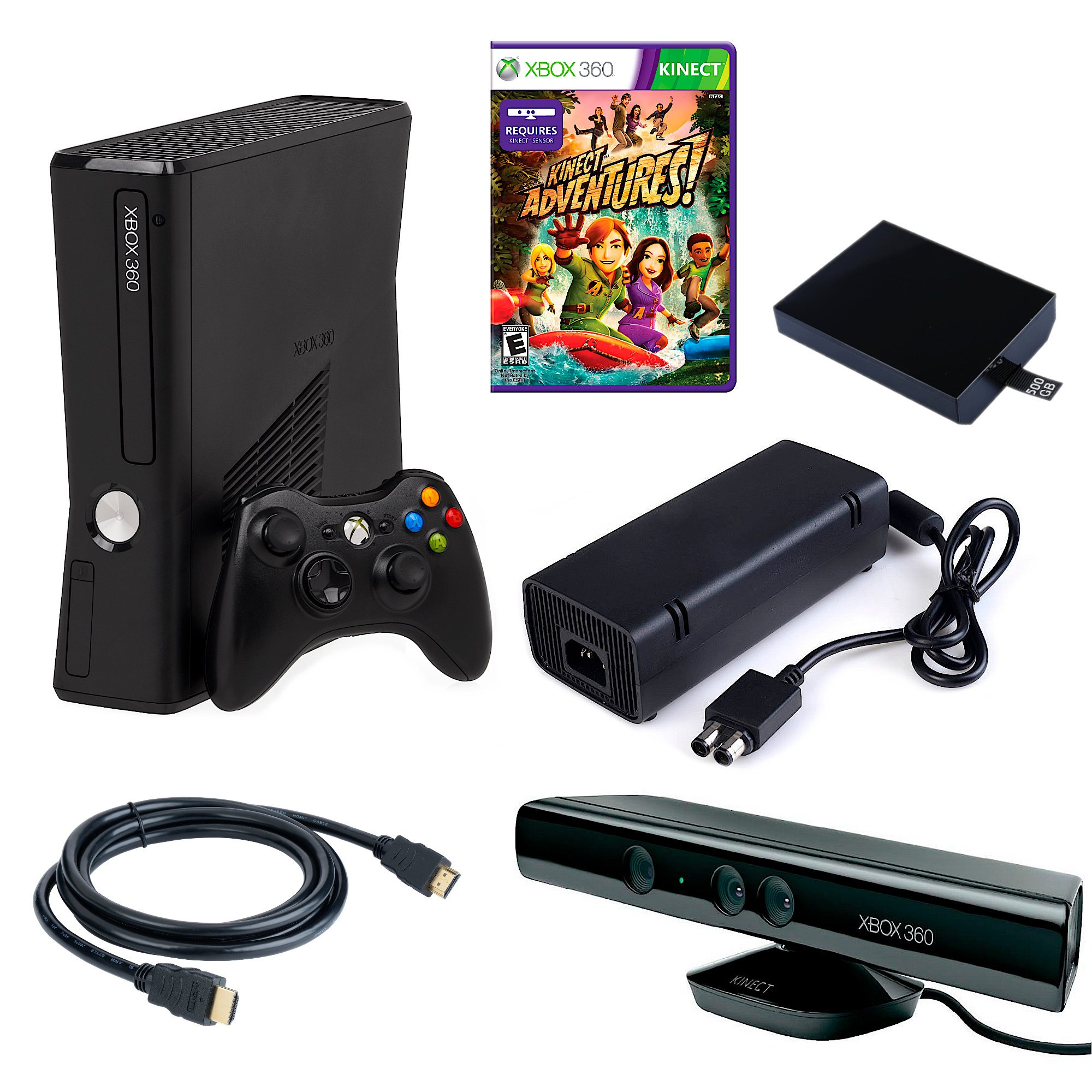 Authentic Xbox 360 Console S Pick Kinect 4GB 250GB 500GB More US Seller