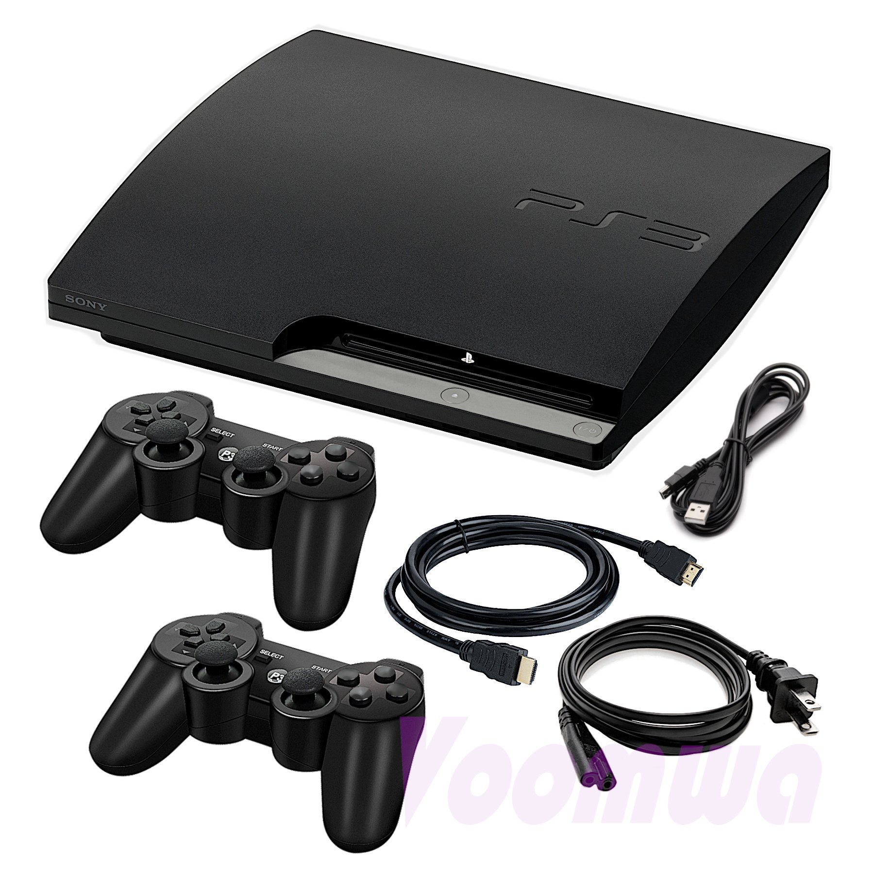 Sony PlayStation 3 PS3 Slim Console 120GB 160GB 320GB 500GB US