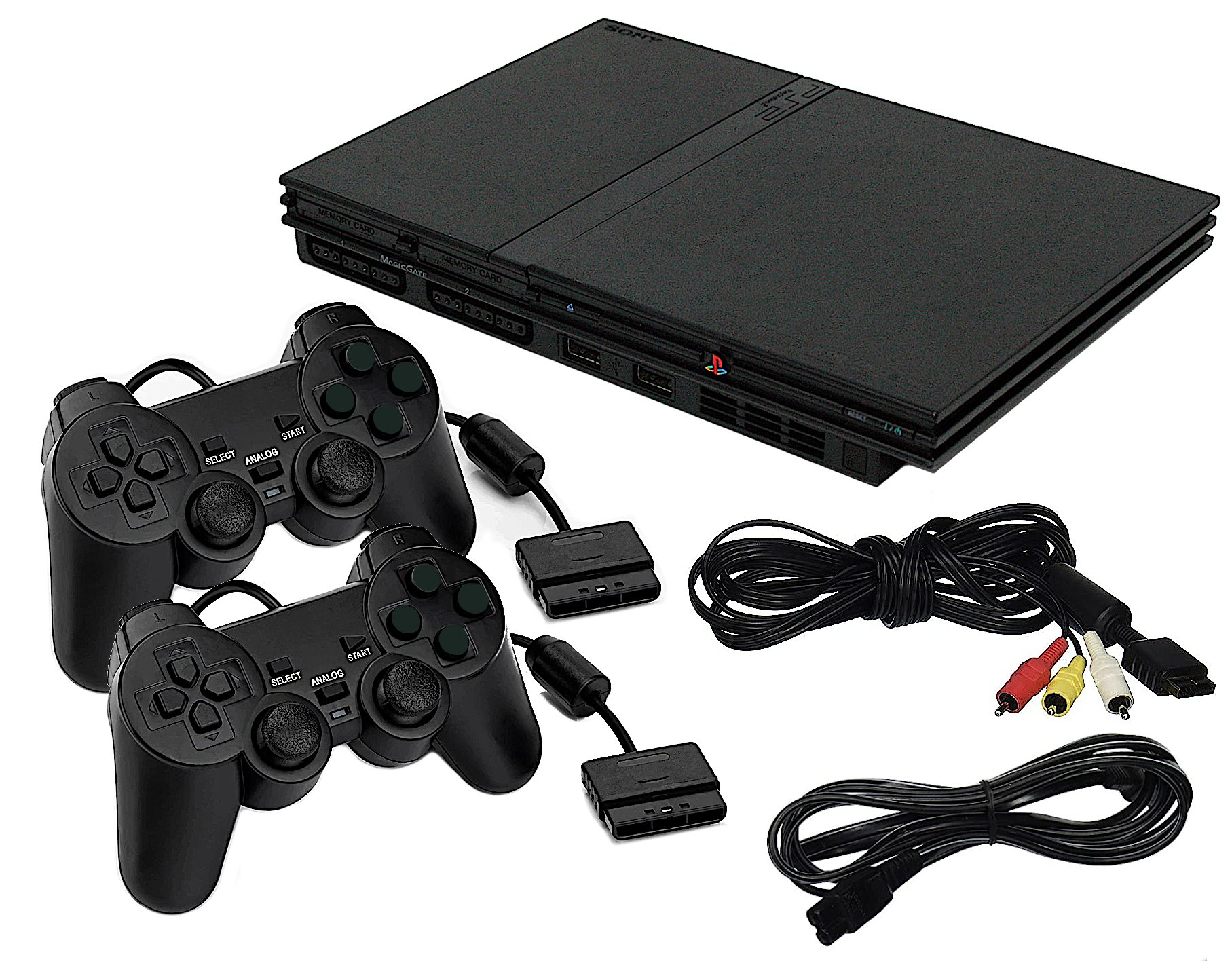 Sony Playstation 2 Ultra Slim PS2 Console Unlocked with Gift at Rs