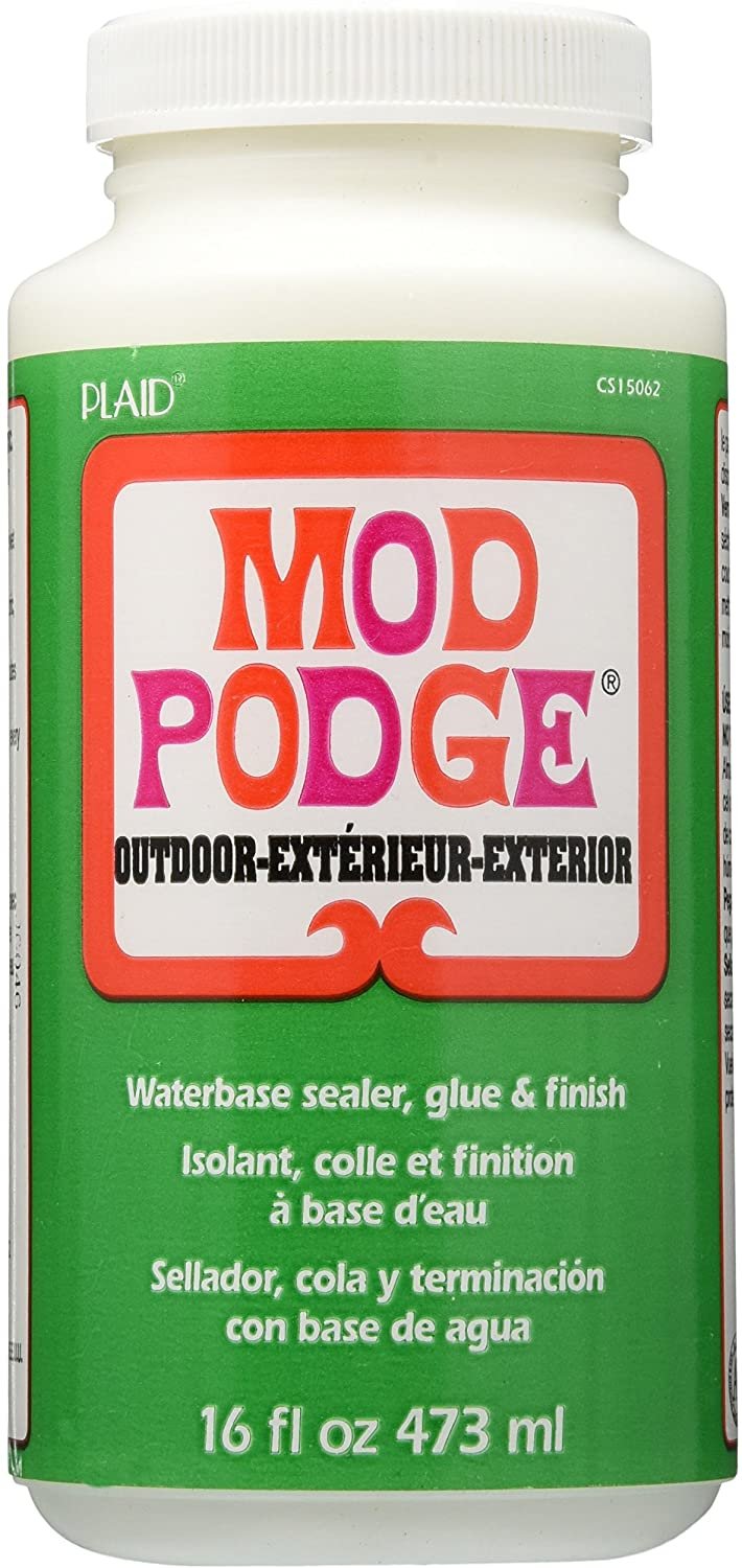 Mod Podge Waterbase Sealer, Glue and Finish for Outdoors