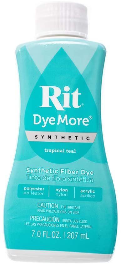 Synthetic Rit Dye More Liquid Fabric Dye Wide Selection of Colors 7 Ounces  - Graphite