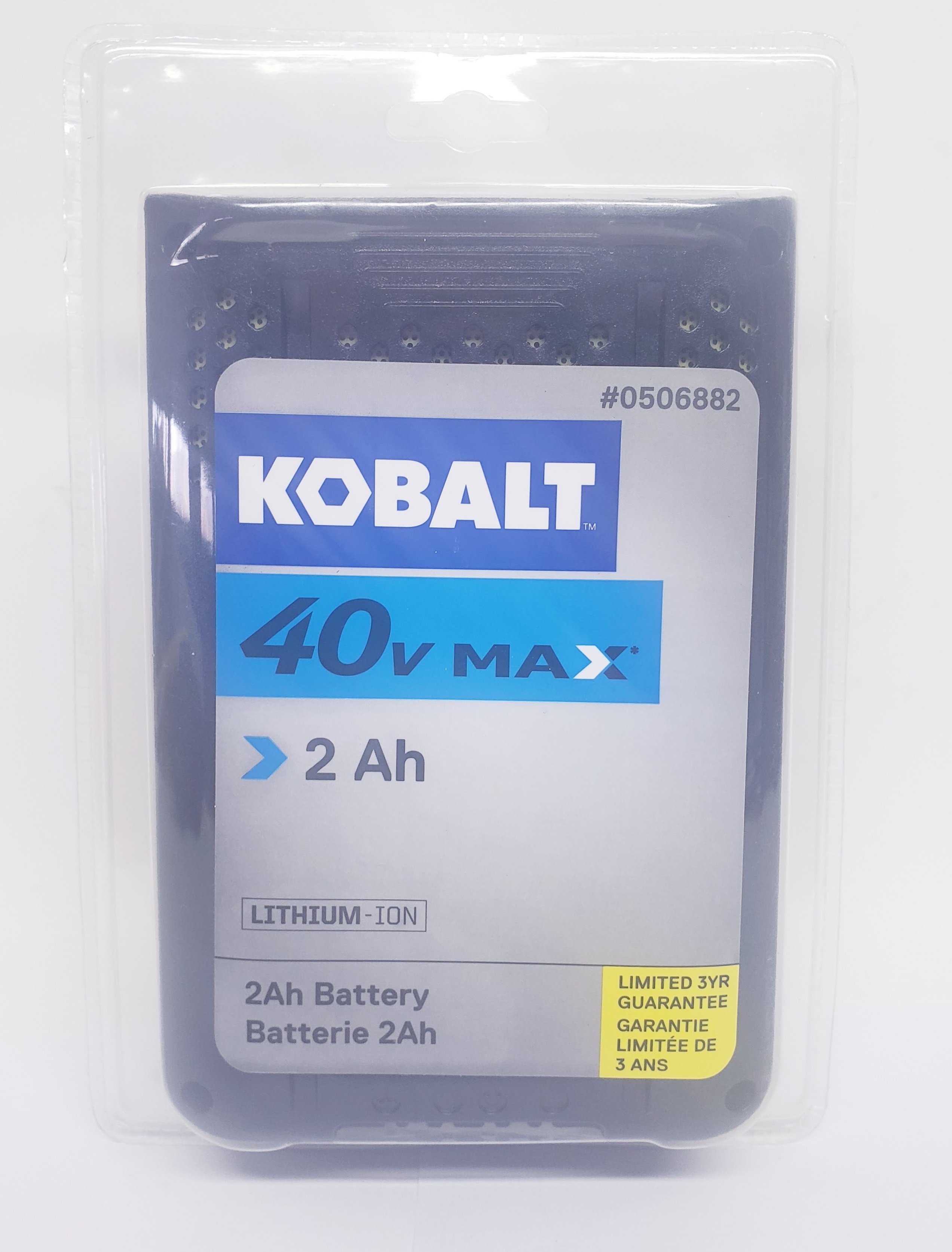 Kobalt 40V Max 2Ah LithiumIon Battery 841821021054 eBay