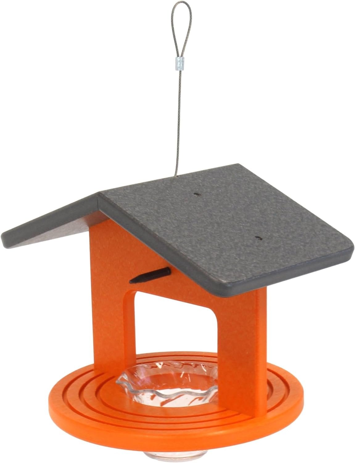 AmishToyBox.com Oriole Bird Feeder, Poly Lumber Hanging Round Oriole Jelly... - Picture 13 of 14