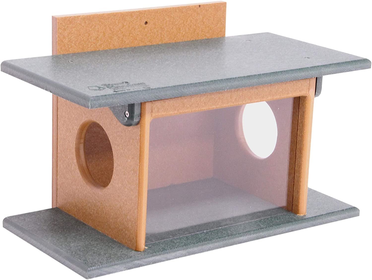 Alimentador para casa de ardilla hecho por Amish, poste-montaje ecológico de polietileno... - Imagen 14 de 14
