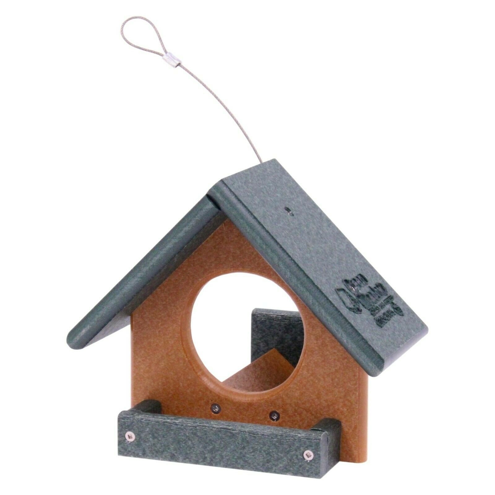 Eco-Friendly Poly-Wood Amish-Made Peanut Butter Bird Feeder 