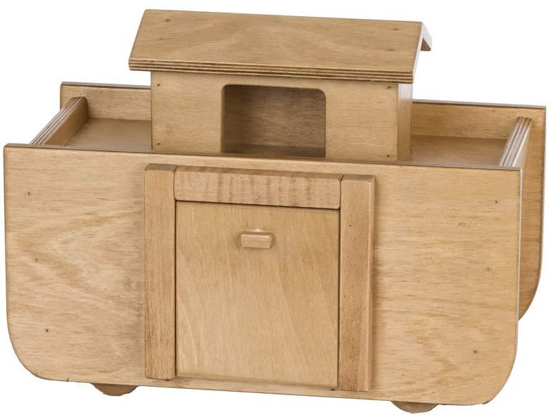 AmishToyBox.com Holz Noahs Arche Spielzeug mit 14 Spielzeug Tiere - Bild 2 von 3