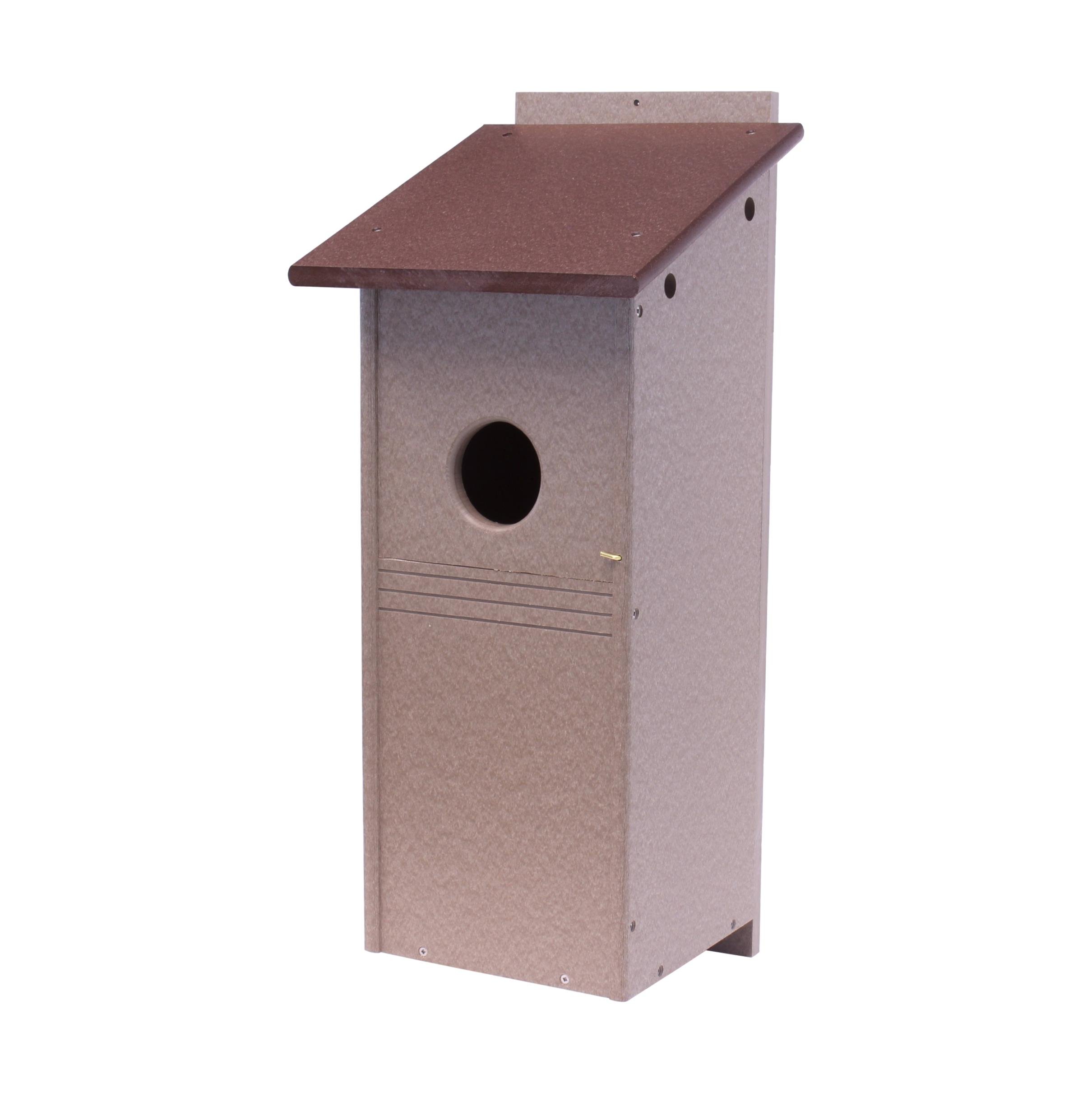 AmishToyBox.com Flicker House Nesting Box - Made With Poly Lumber