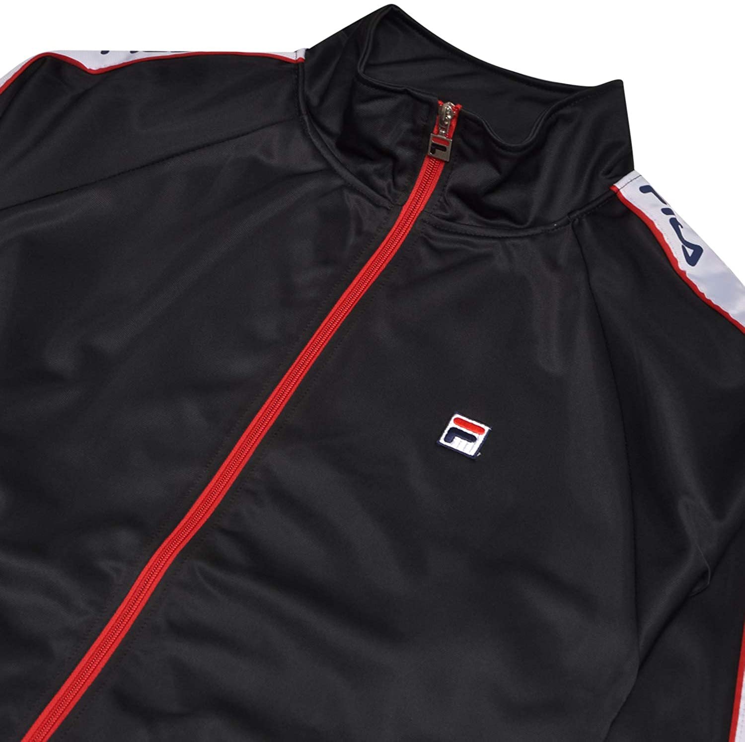 Fila Mens Jackets Outerwear Big and Tall Track Jacket Retro Jackets for ...