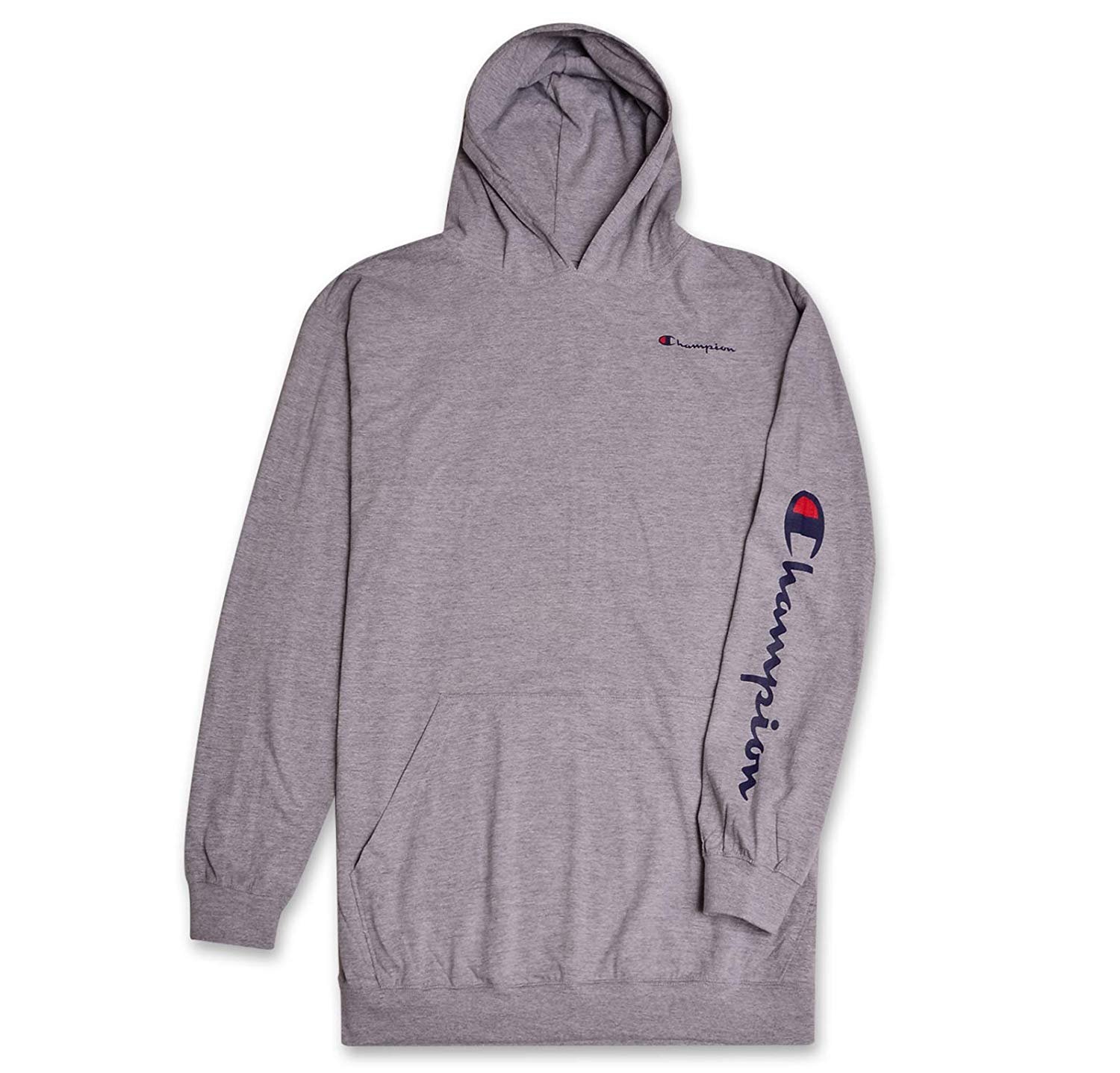 Champion Mens Big & Tall Long Sleeve Pullover Jersey Lightweight Hoodie - Picture 12 of 15