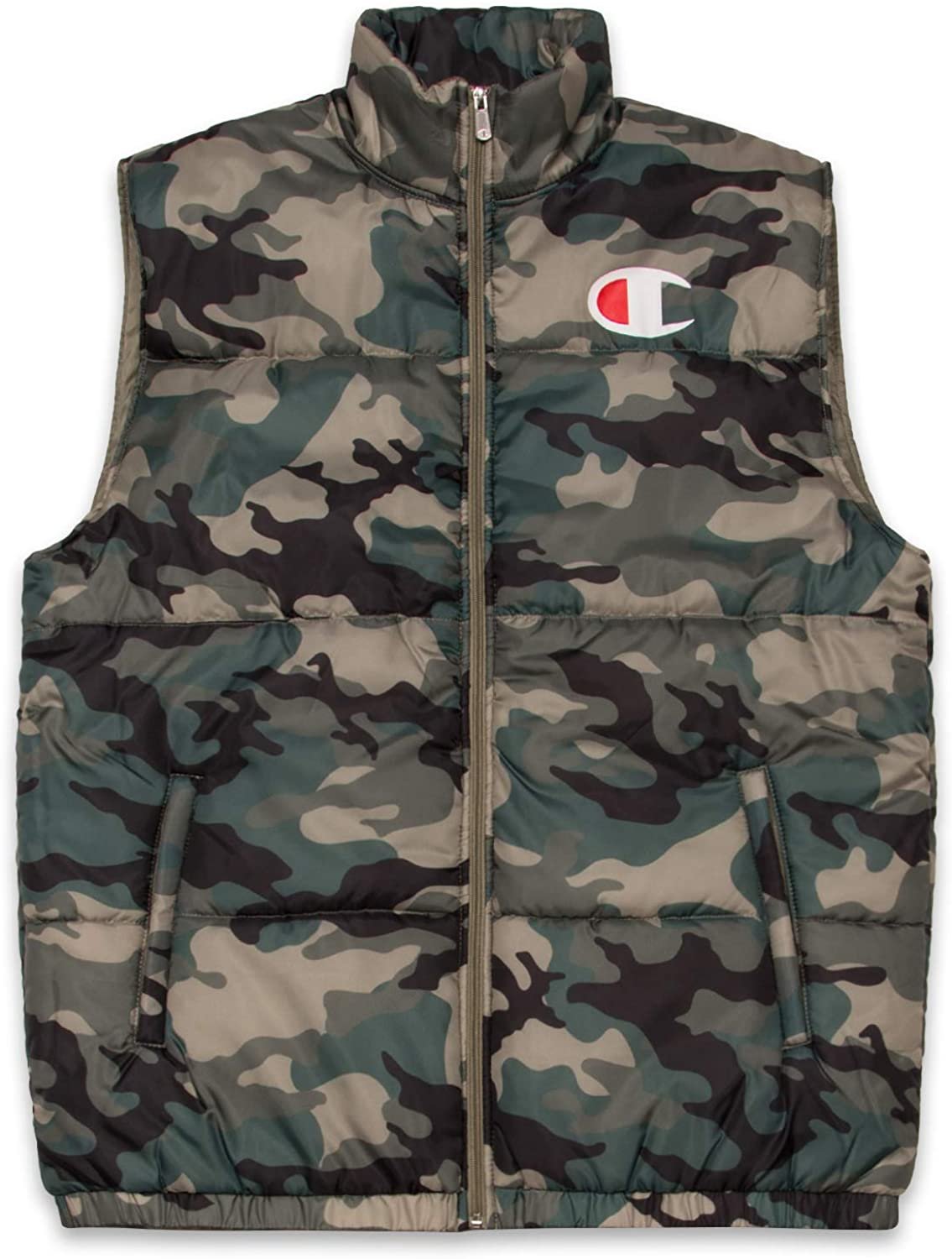 champion men's puffer vest