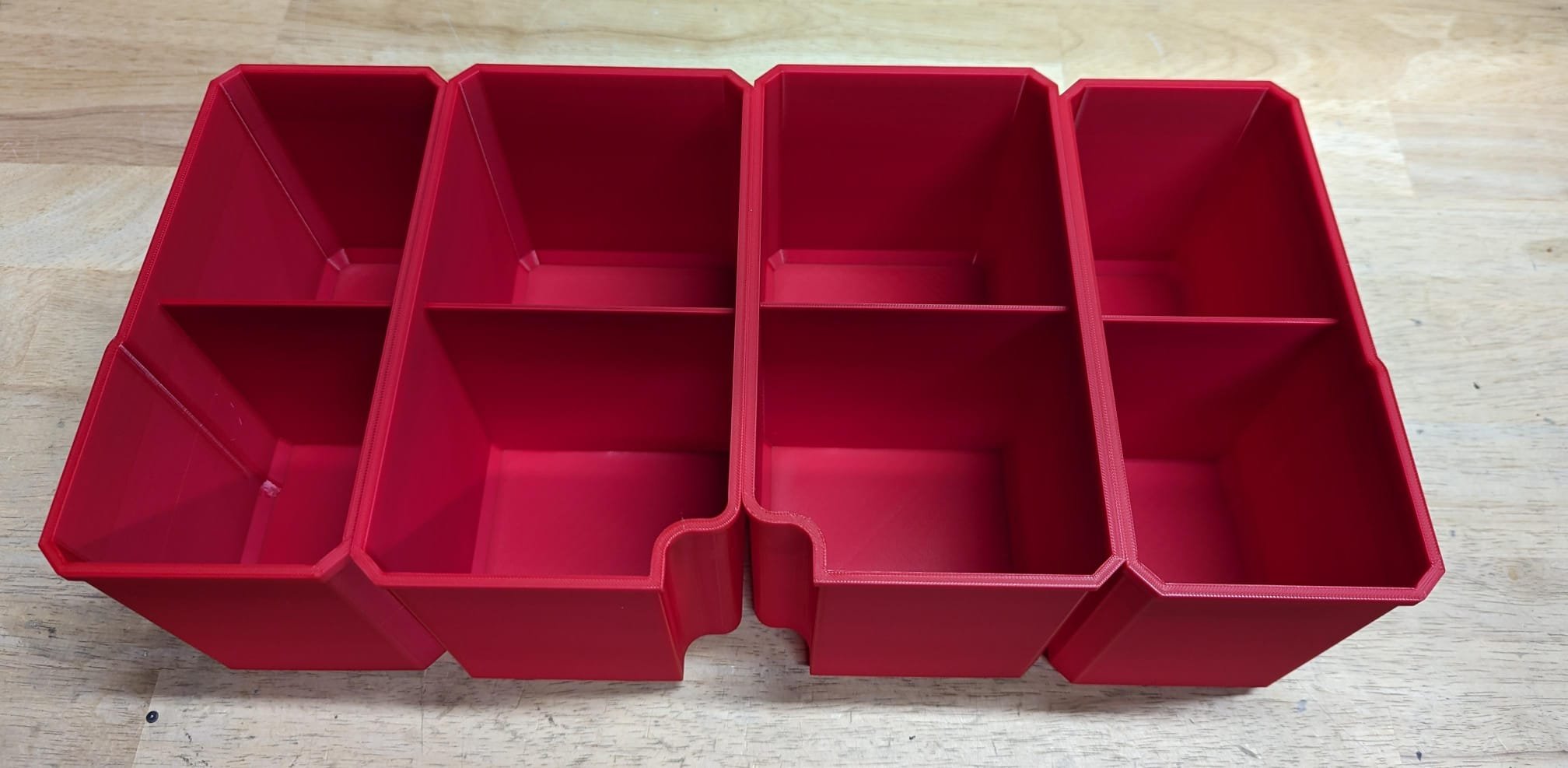 Milwaukee Packout DEEP 48-22-8432 DIVIDED BIN SET, Full Depth Free Shipping! - Picture 4 of 5