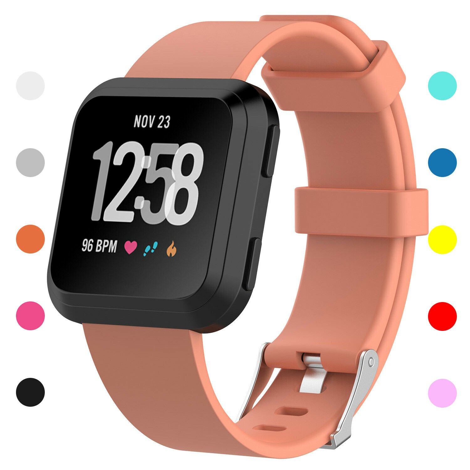 Sports Strap For Fitbit Versa Smart Watch Bands Silicone Bracelet Wrist Band