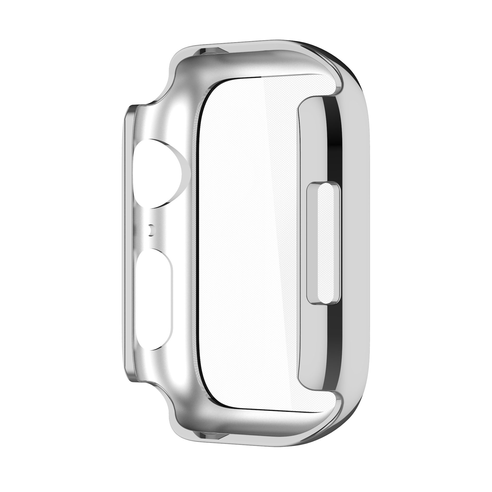 For Apple Watch Case Series 7 8 Glass Screen Protector Full Protective Cover