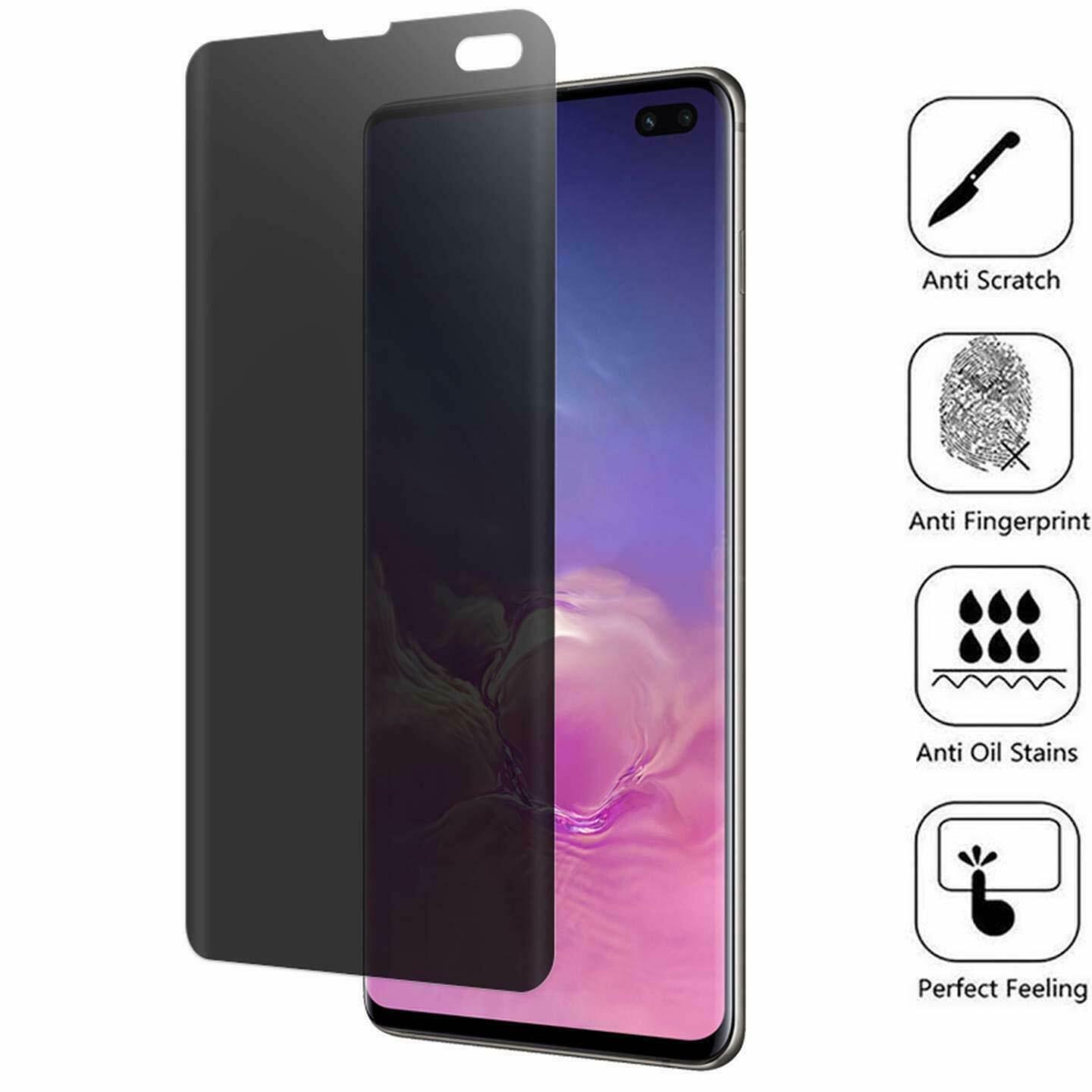 For Samsung Galaxy S8 S9 S10 Plus 10e Note 8 9  Privacy Film Screen Protector