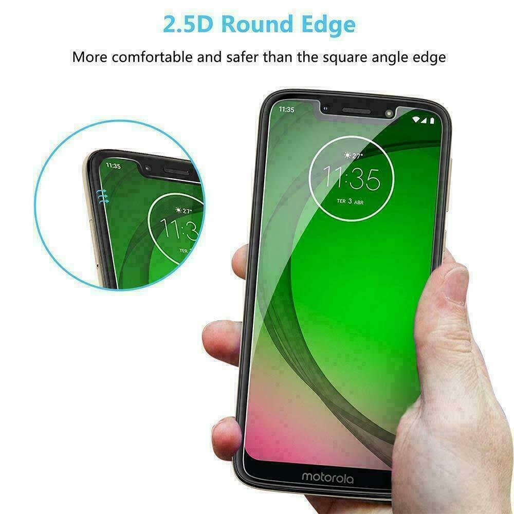 2 Pack Tempered Glass Screen Protector For Motorola Moto G7 Play  G7 Power Supra