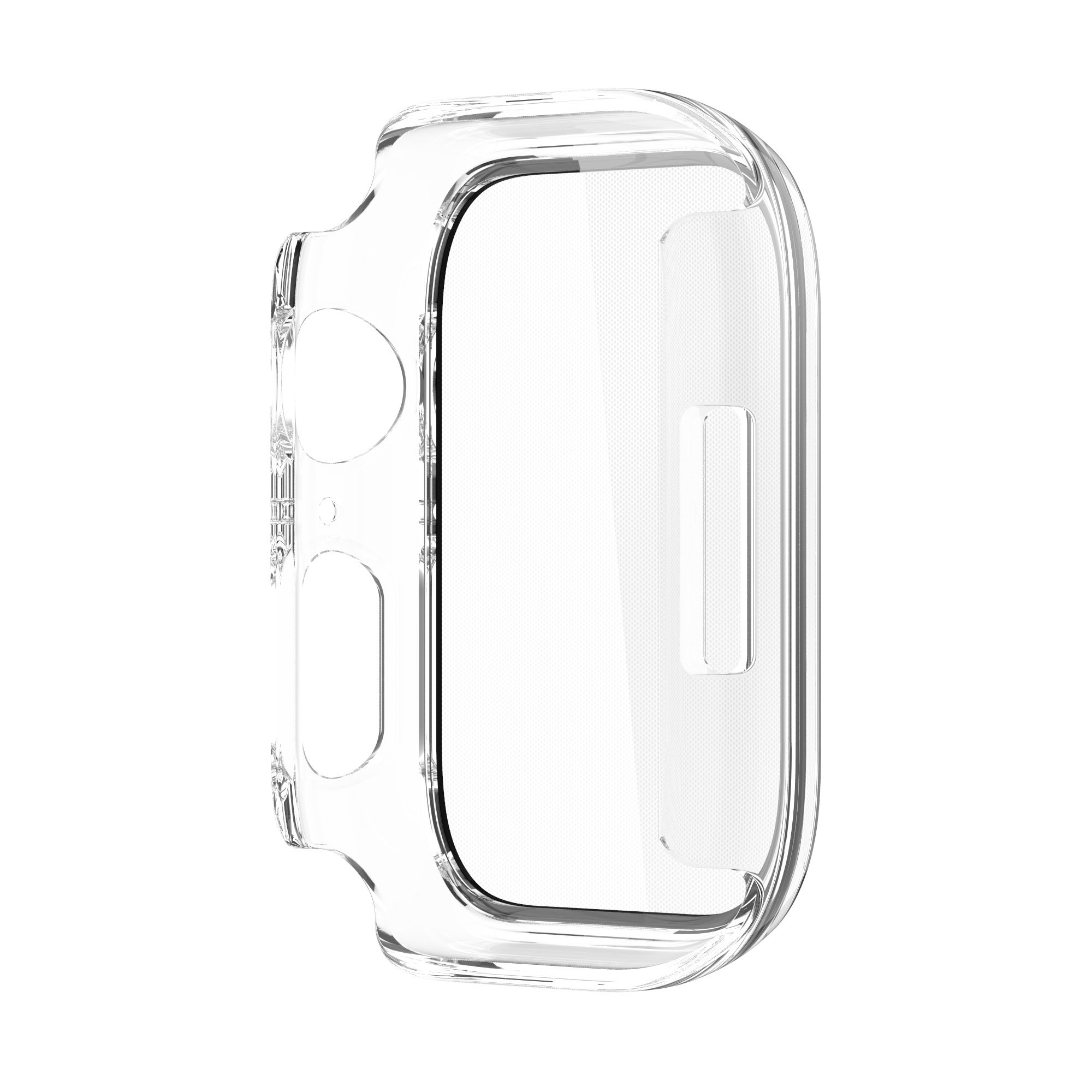 For Apple Watch Case Series 7 8 Glass Screen Protector Full Protective Cover