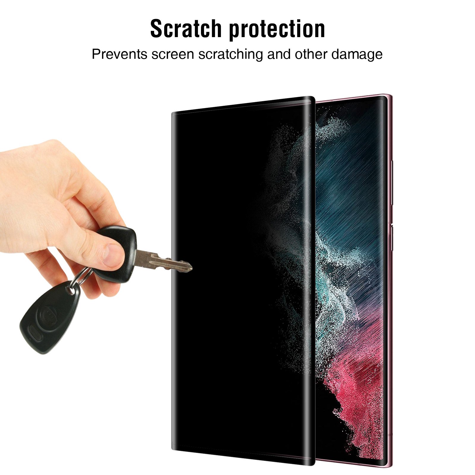 For Samsung Galaxy S22 Ultra/+ Anti-Spy Privacy Tempered Glass Screen Protector