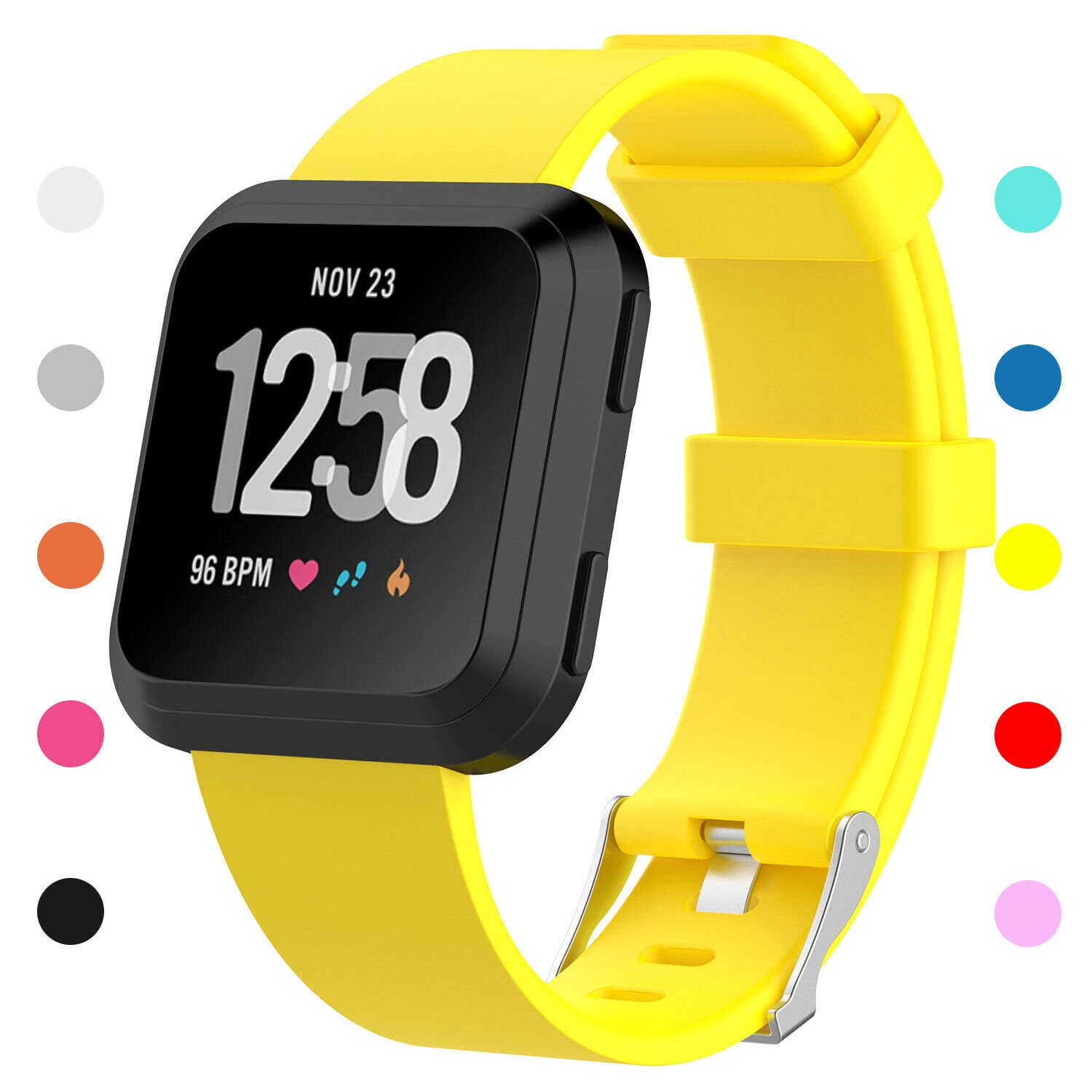 Sports Strap For Fitbit Versa Smart Watch Bands Silicone Bracelet Wrist Band