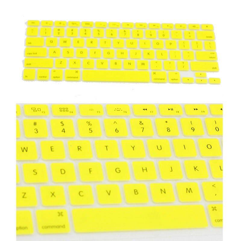 Silicone Keyboard  Cover For Apple Macbook Pro Air 13" 15" 17" (2015 or older)