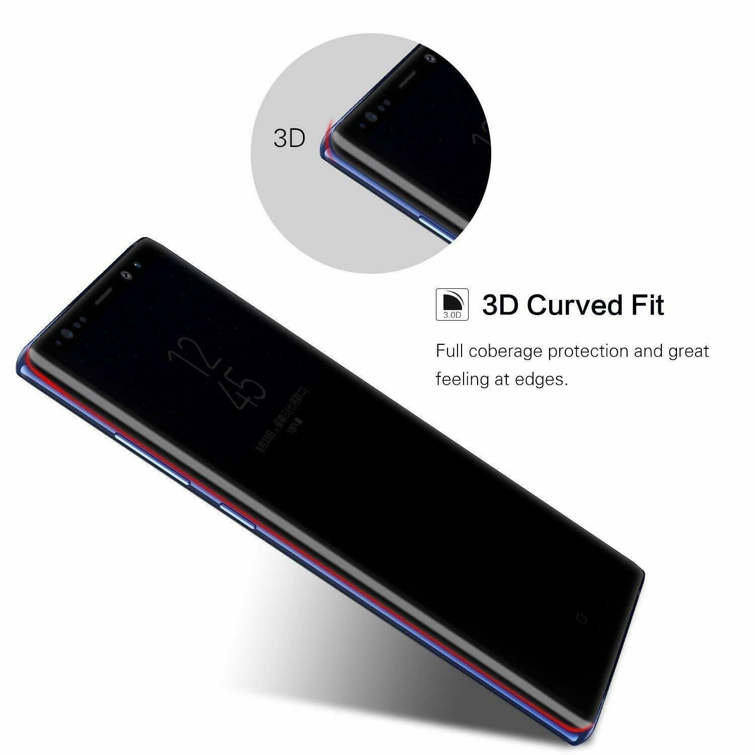 For Samsung Galaxy S8 S9 S10 Plus 10e Note 8 9  Privacy Film Screen Protector