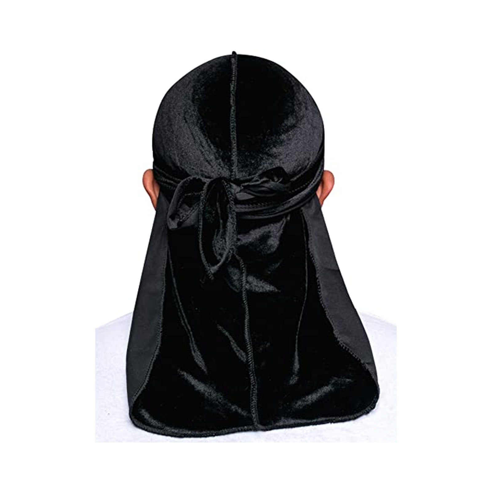 Unisex Dual Fabric DuRag, Velvet & Silk