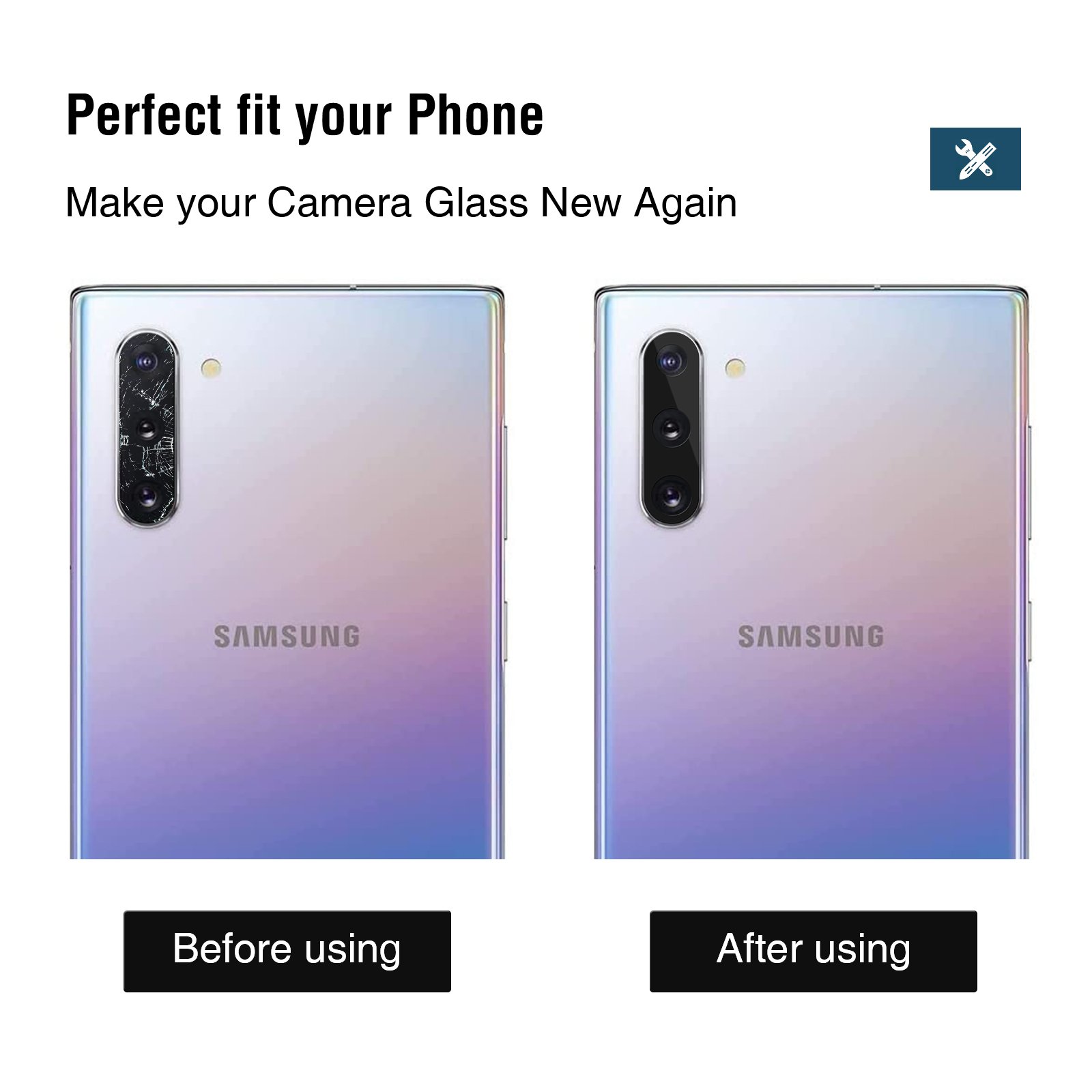 Camera Glass Lens Replacement for Samsung Galaxy Note 8 10 20 Plus Ultra