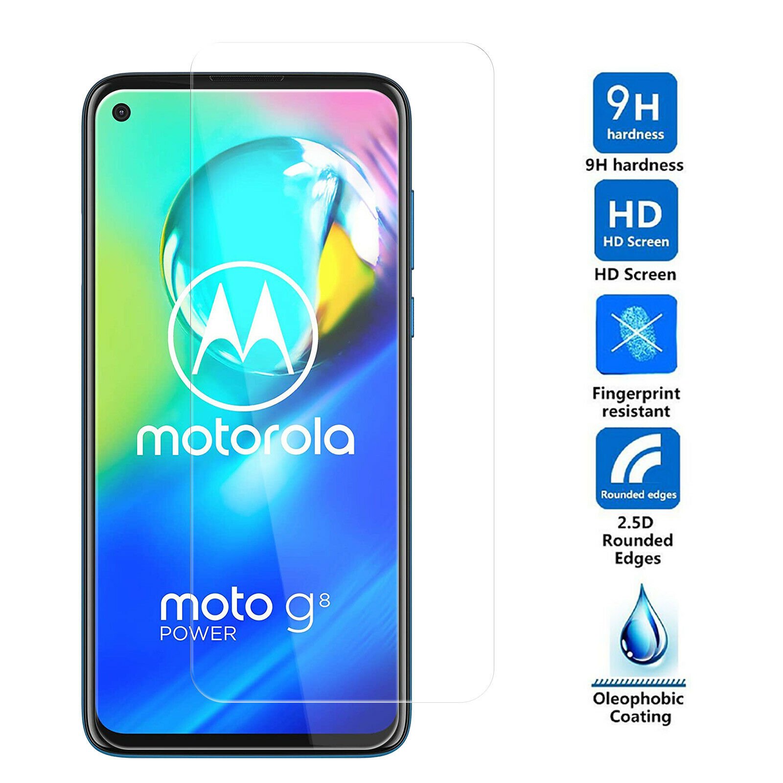 For Motorola Moto G8 Power / G Power 2020 Stylus Tempered