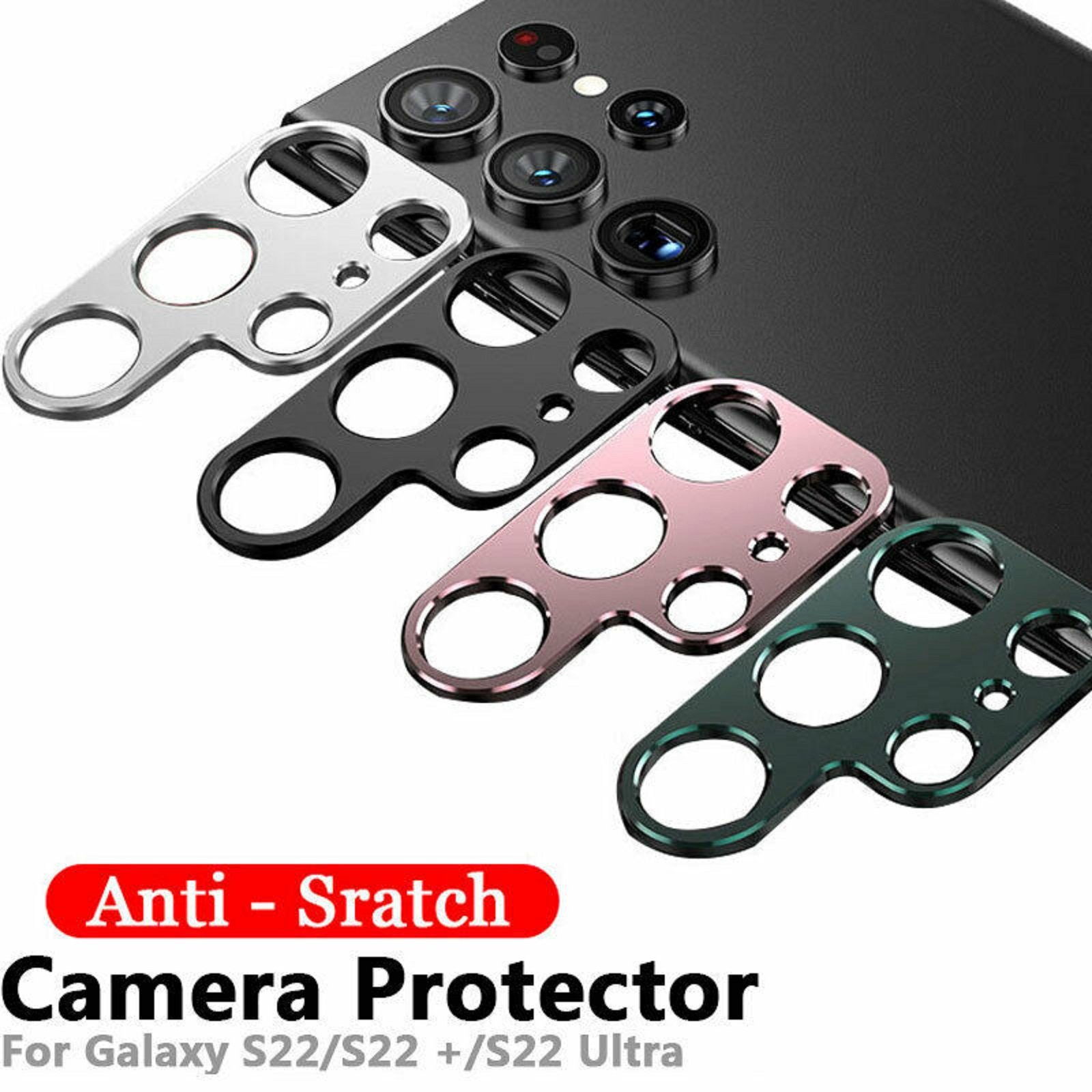 Metal Camera Lens Protector for Samsung Galaxy S20 S21 S22 Plus Ultra Note 20