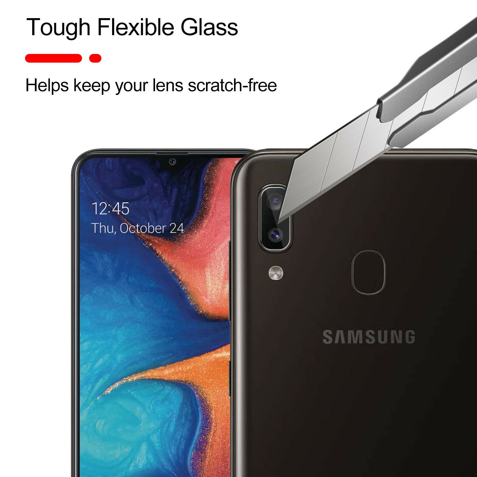 samsung a20 front glass replacement