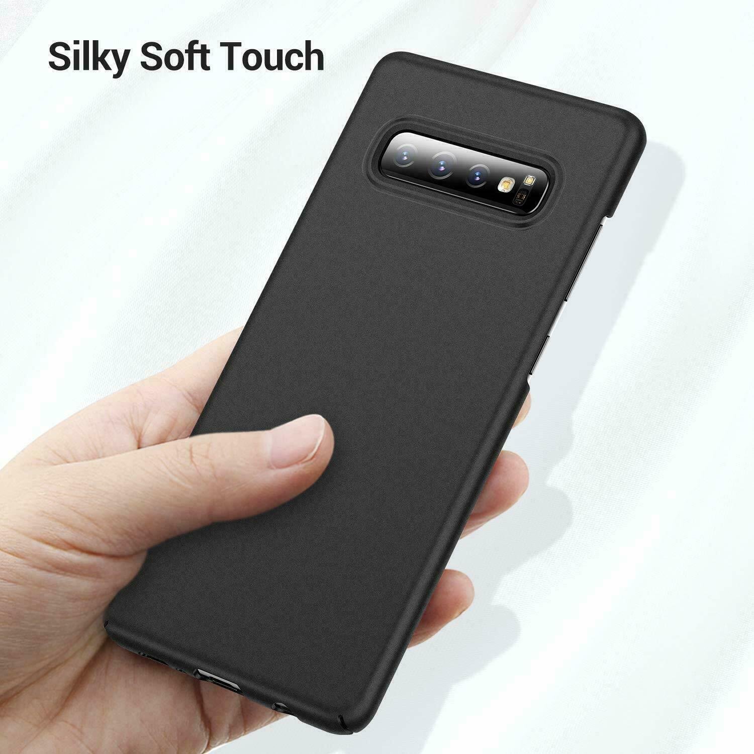 For Samsung Galaxy S10 Plus S10e 5G Ultra Slim Matte Hard Back Cover Skin  Case