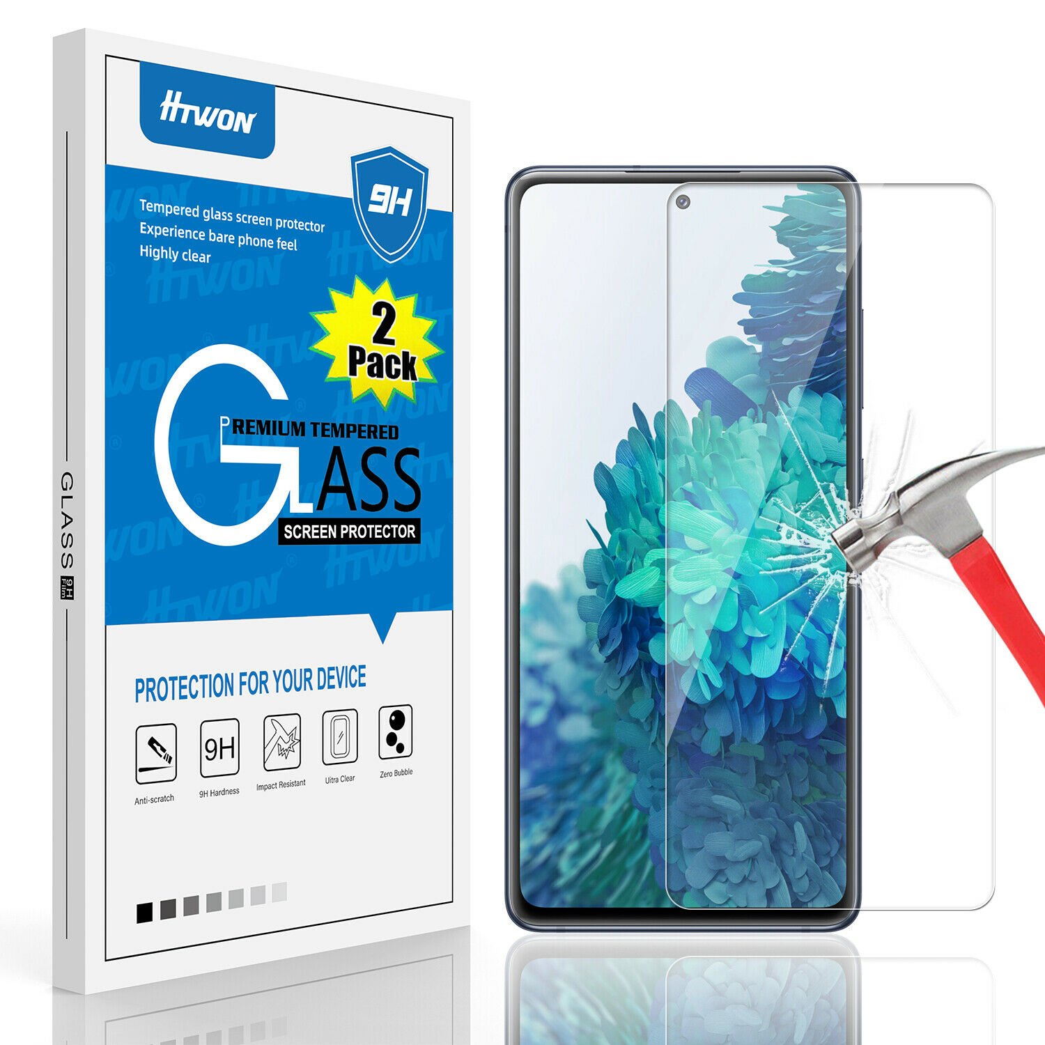 Tempered Glass Screen Protector + Camera Lens Film For Samsung Galaxy A51 A71 5G