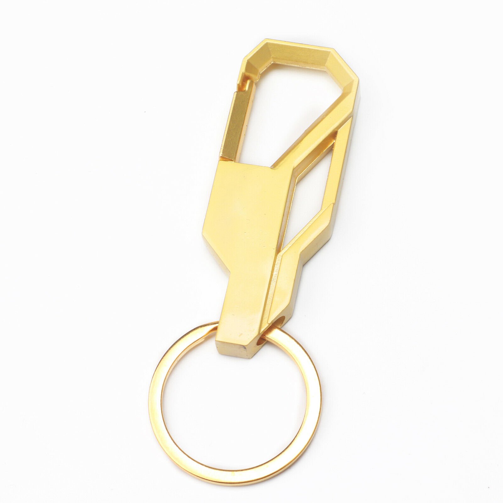 New Fashion Men Metal Car Key Chain Ring Creative Keyring Keychain Keyfob Gift 