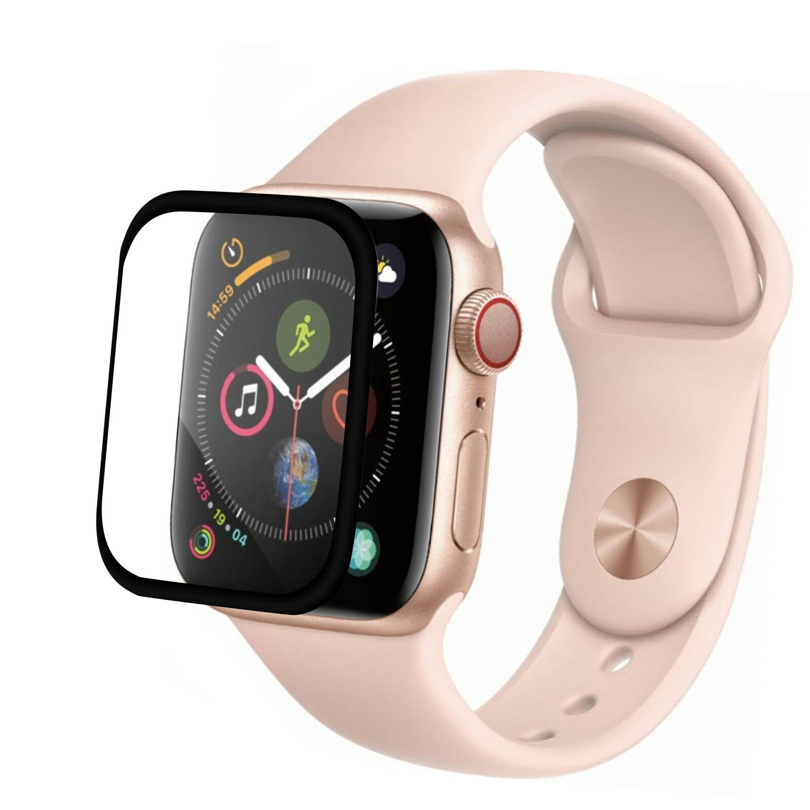 Apple Watch Series 5/4/3/2/1 Full Tempered Glass Screen