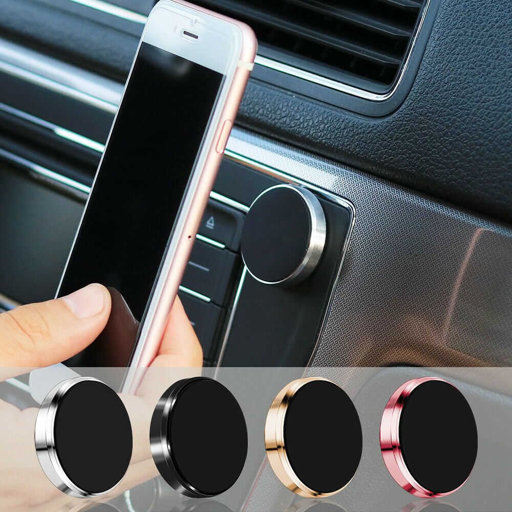  Magnetic Universal Car Mount Holder For Cell Phone Samsung Galaxy iPhone