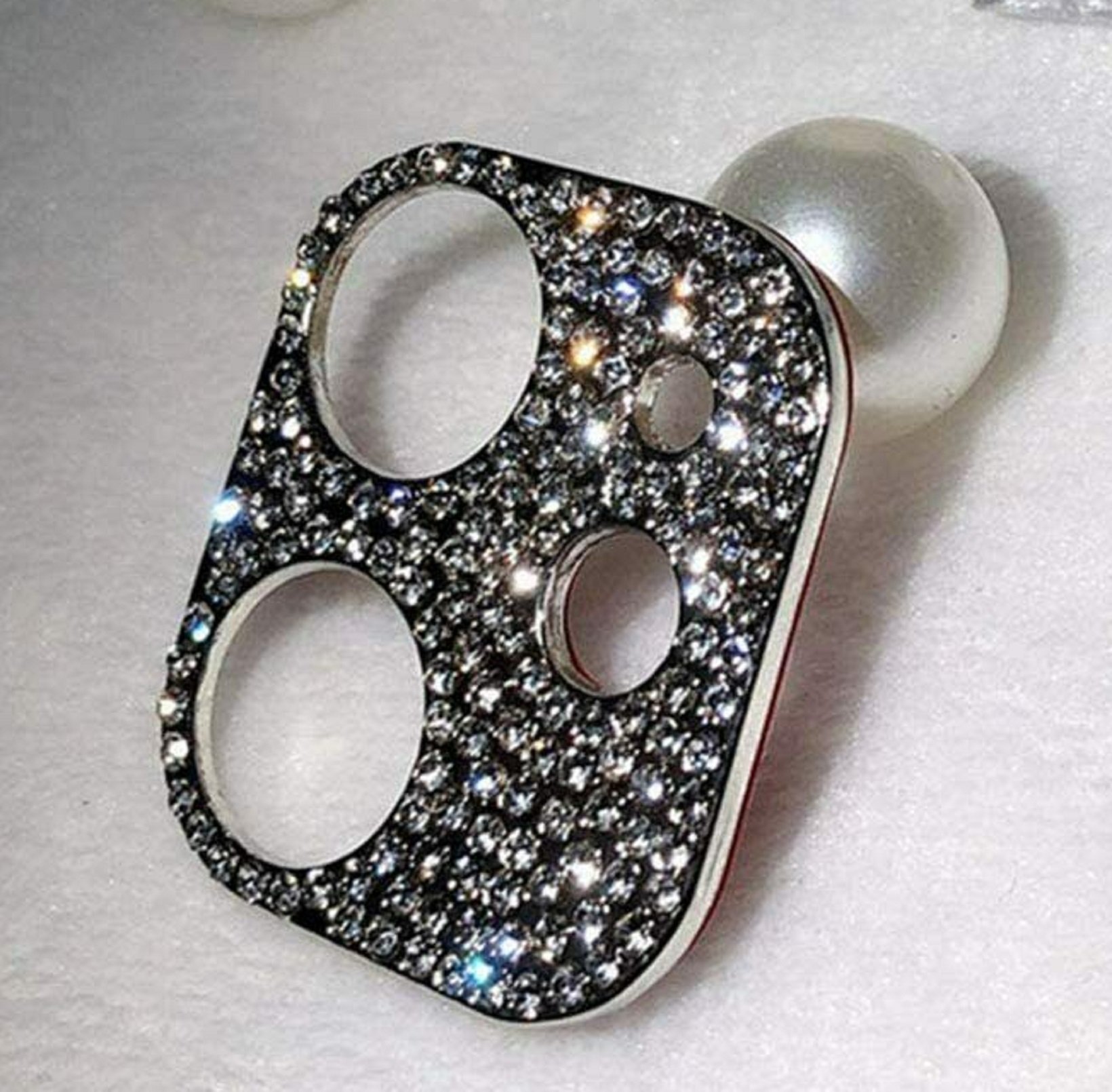 For iPhone 15 14 13 12 11 Pro Max Mini Plus Diamond BLING Camera Lens Protector